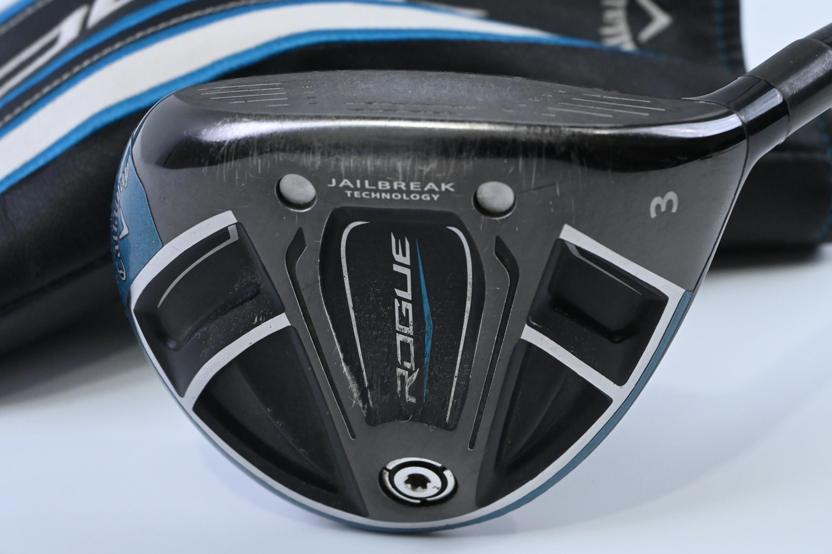 Callaway Rogue #3 Wood / 15 Degree / Stiff Flex Evenflow Blue 75 Shaft