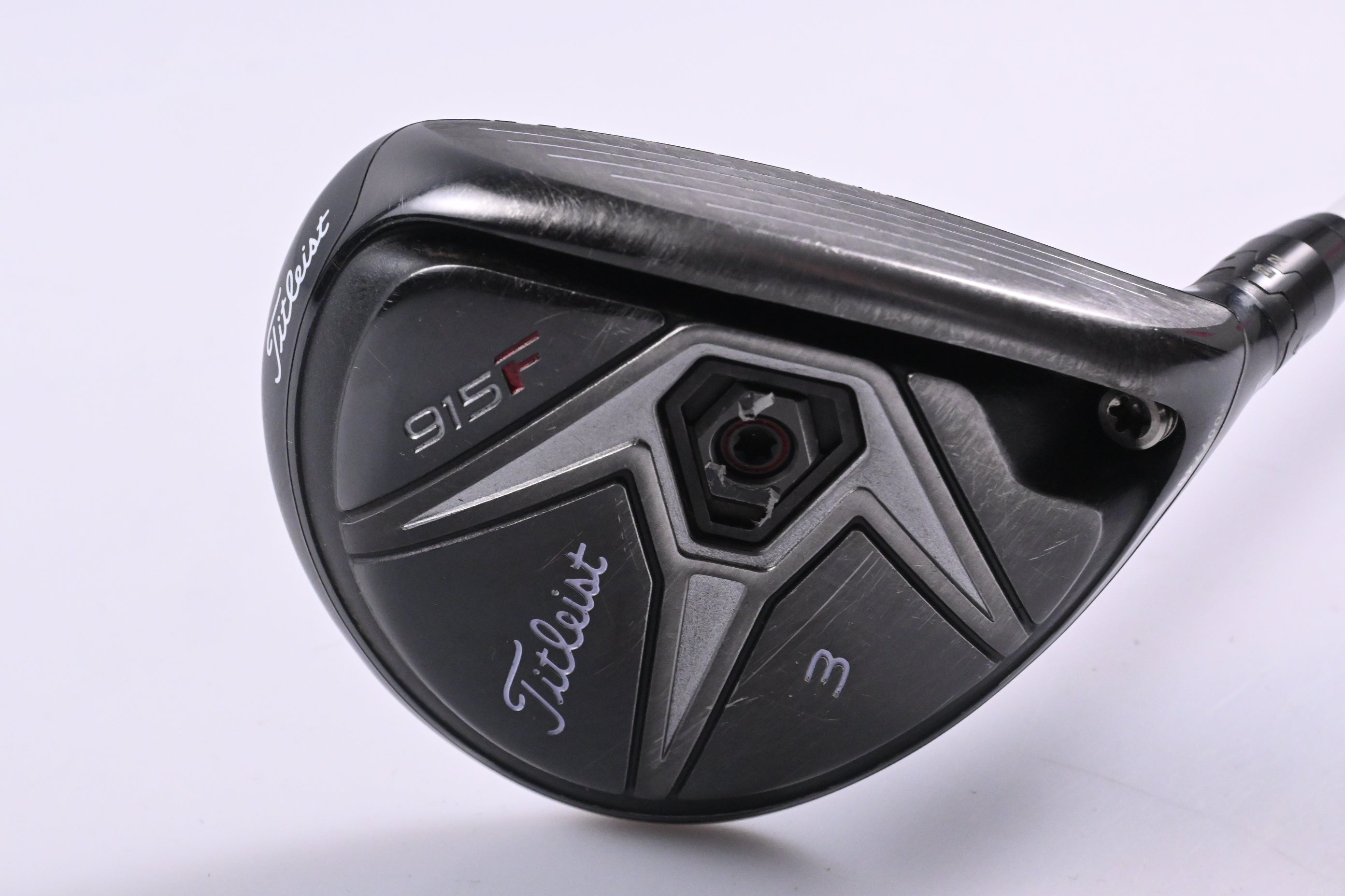 Titleist 915 F #3 Wood / 15 Degree / Regular Flex Aldila Rogue Silver 80 Shaft