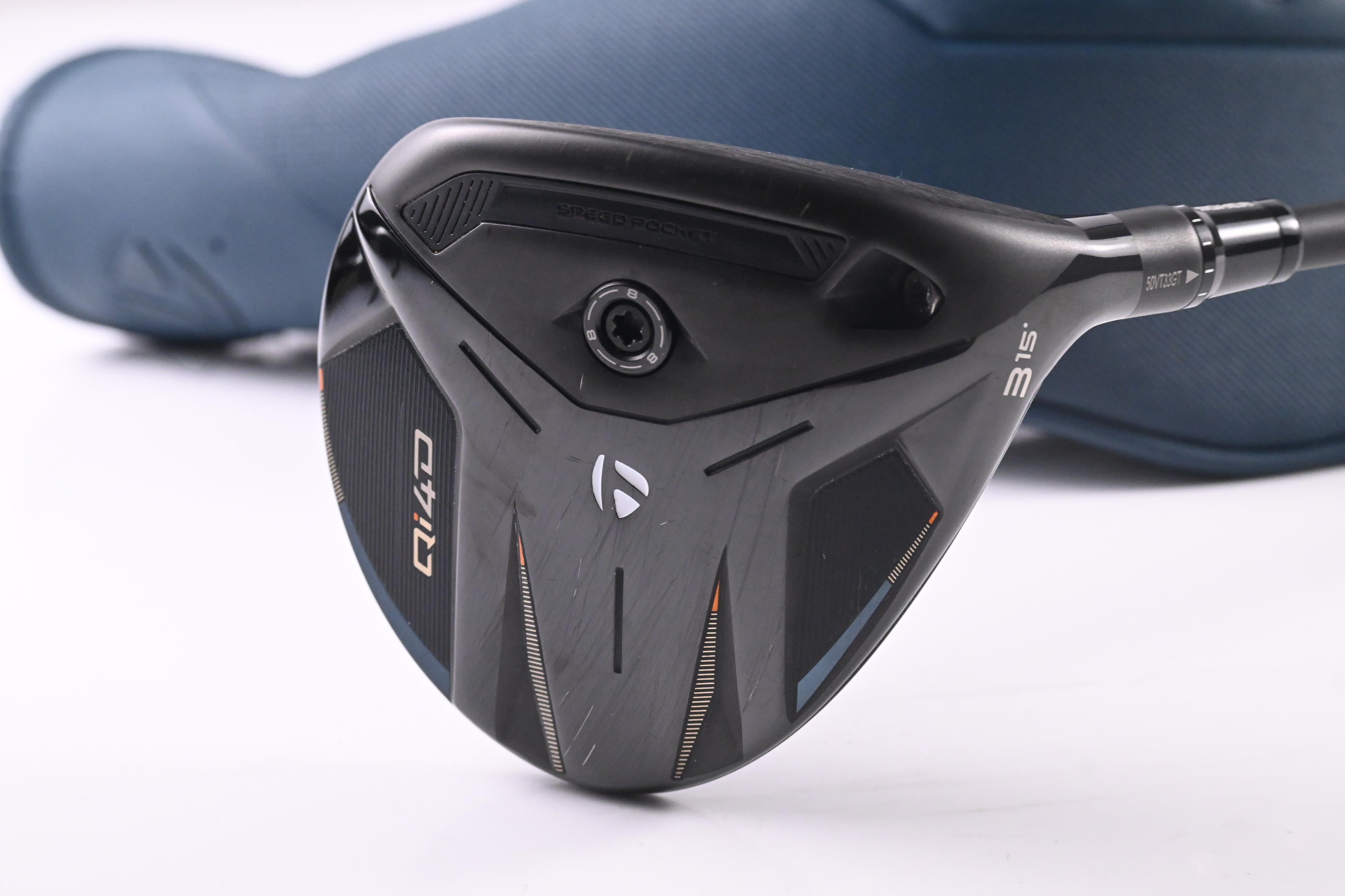 Taylormade Qi4D #3 Wood / 15 Degree / Regular Flex Reax 55 Shaft