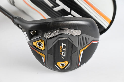 Left Hand Cobra LTDx Max #3 Wood / 15.5 Degree / Regular Flex Helium Nanocore