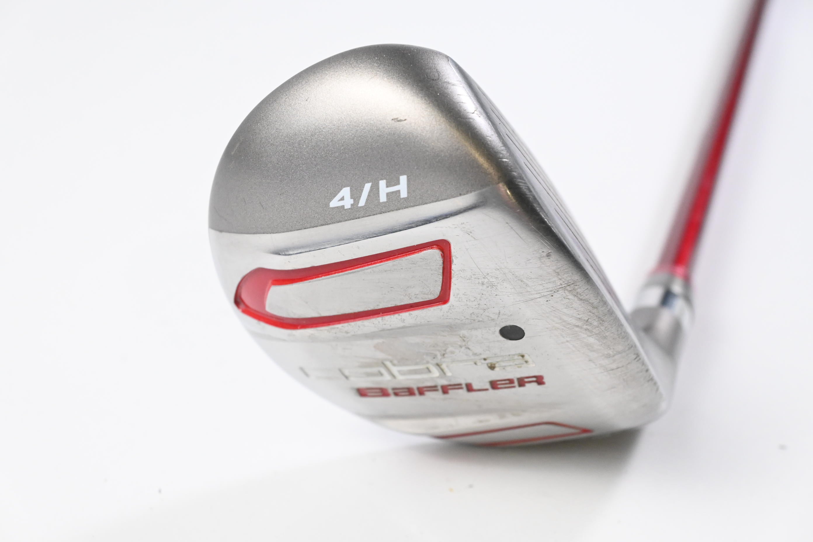 Cobra Baffler Red #4 Hybrid / 22 Degree / Regular Flex Cobra Baffler 53 Shaft