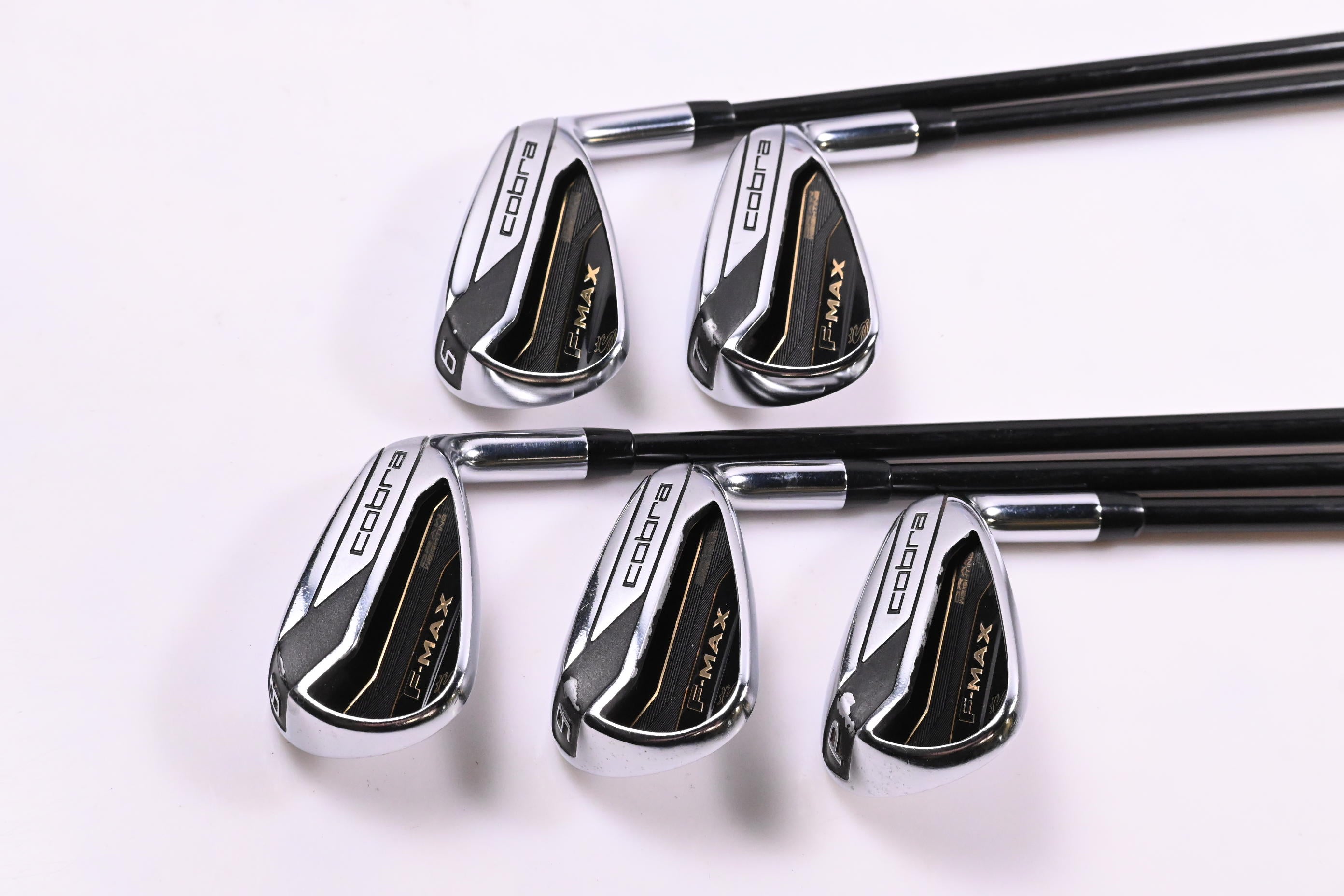Cobra F-Max Irons / 6-PW / Regular Flex Cobra SuperLite 60 Shafts