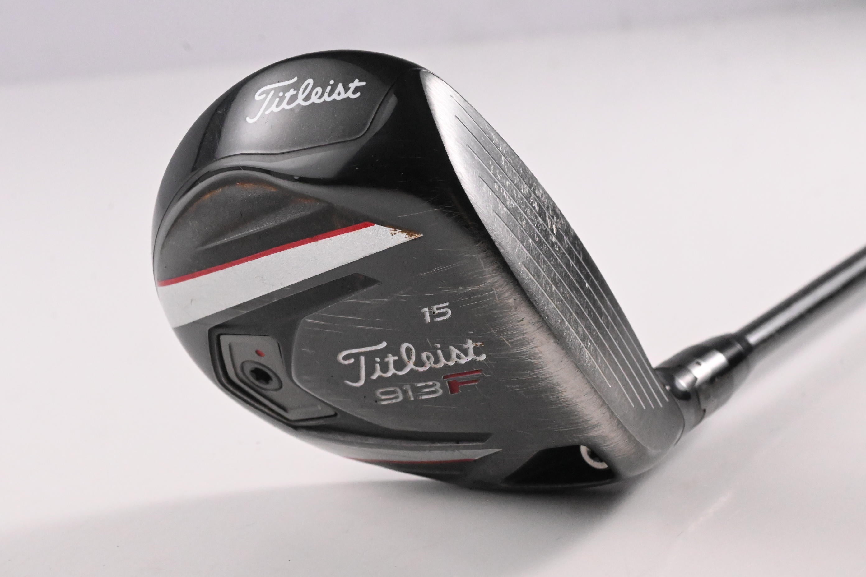 Titleist 913 F #3 Wood / 15 Degree / Stiff Flex Aldila RIP Phenom 80 Shaft