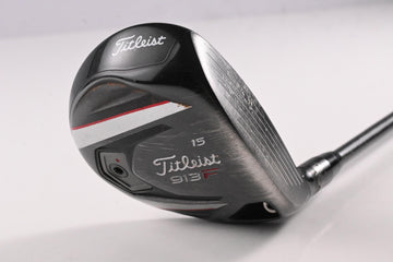 Titleist 913 F #3 Wood / 15 Degree / Stiff Flex Aldila RIP Phenom 80 Shaft