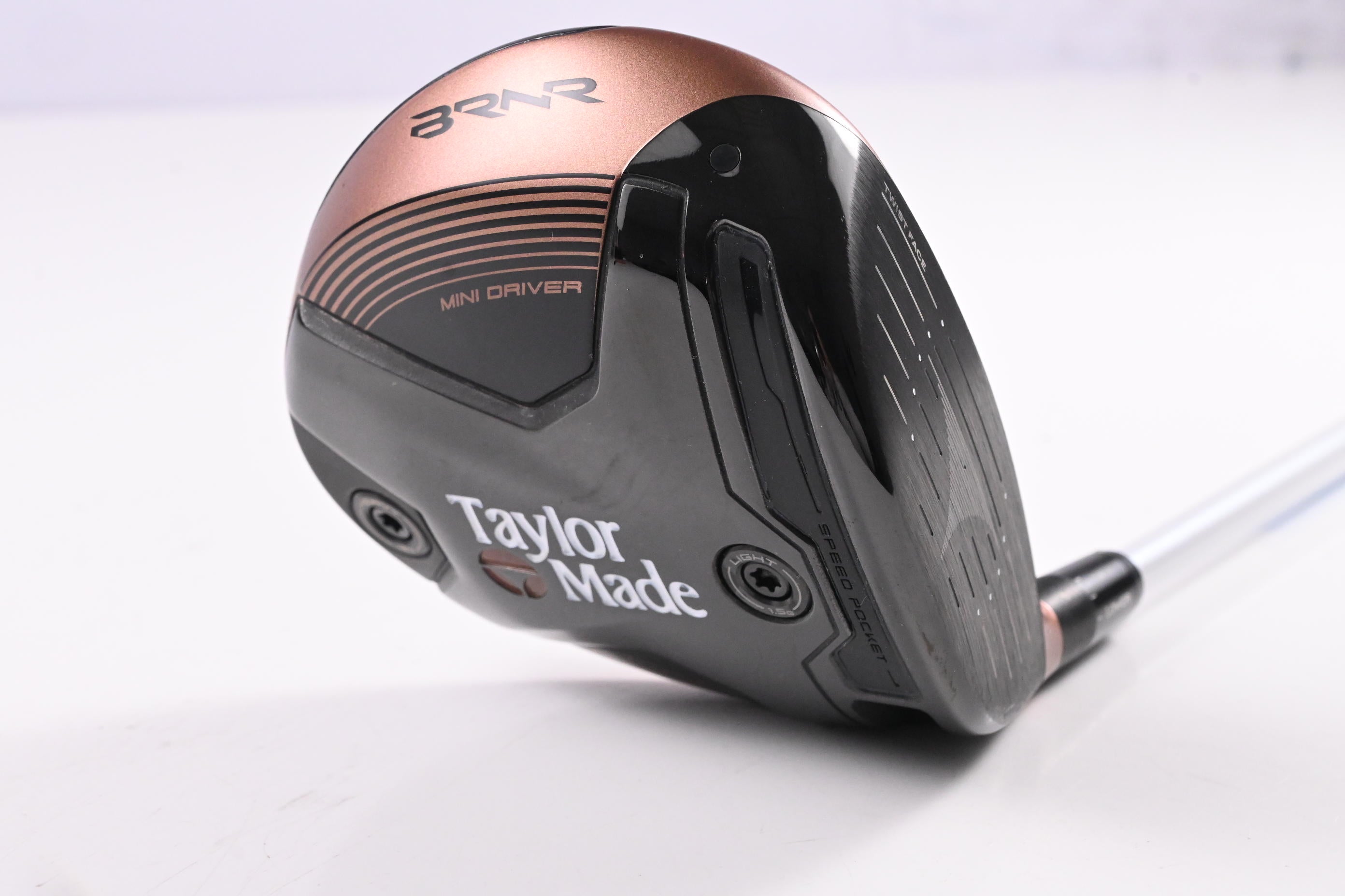 Taylormade BRNR Copper Mini Driver / 11.5 Degree / Stiff Flex Tour AD HD-6 Shaft