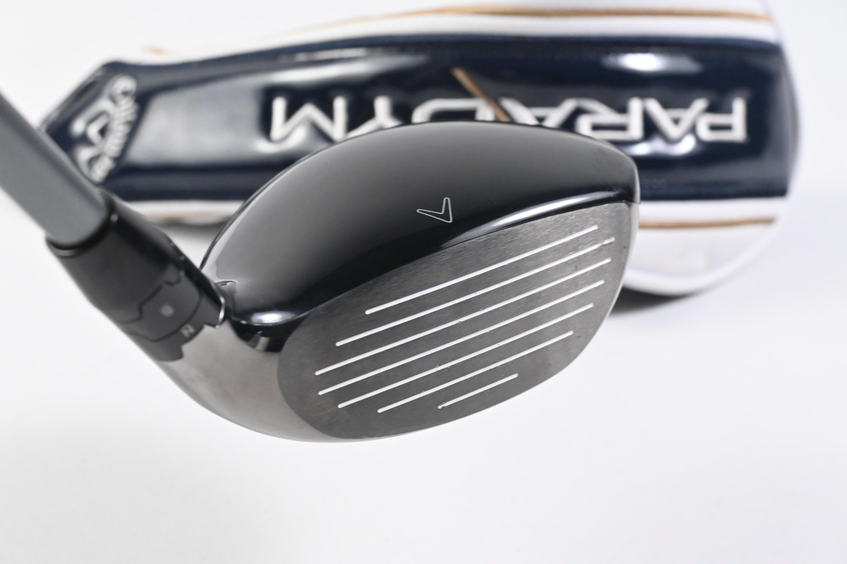 Left Hand Callaway Paradym X #3 Hybrid / 18 Degree / Stiff Flex HZRDUS Silver 75