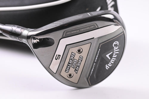 Left Hand Callaway Great Big Bertha #5 Wood / 18 Degree / Regular Flex Helium