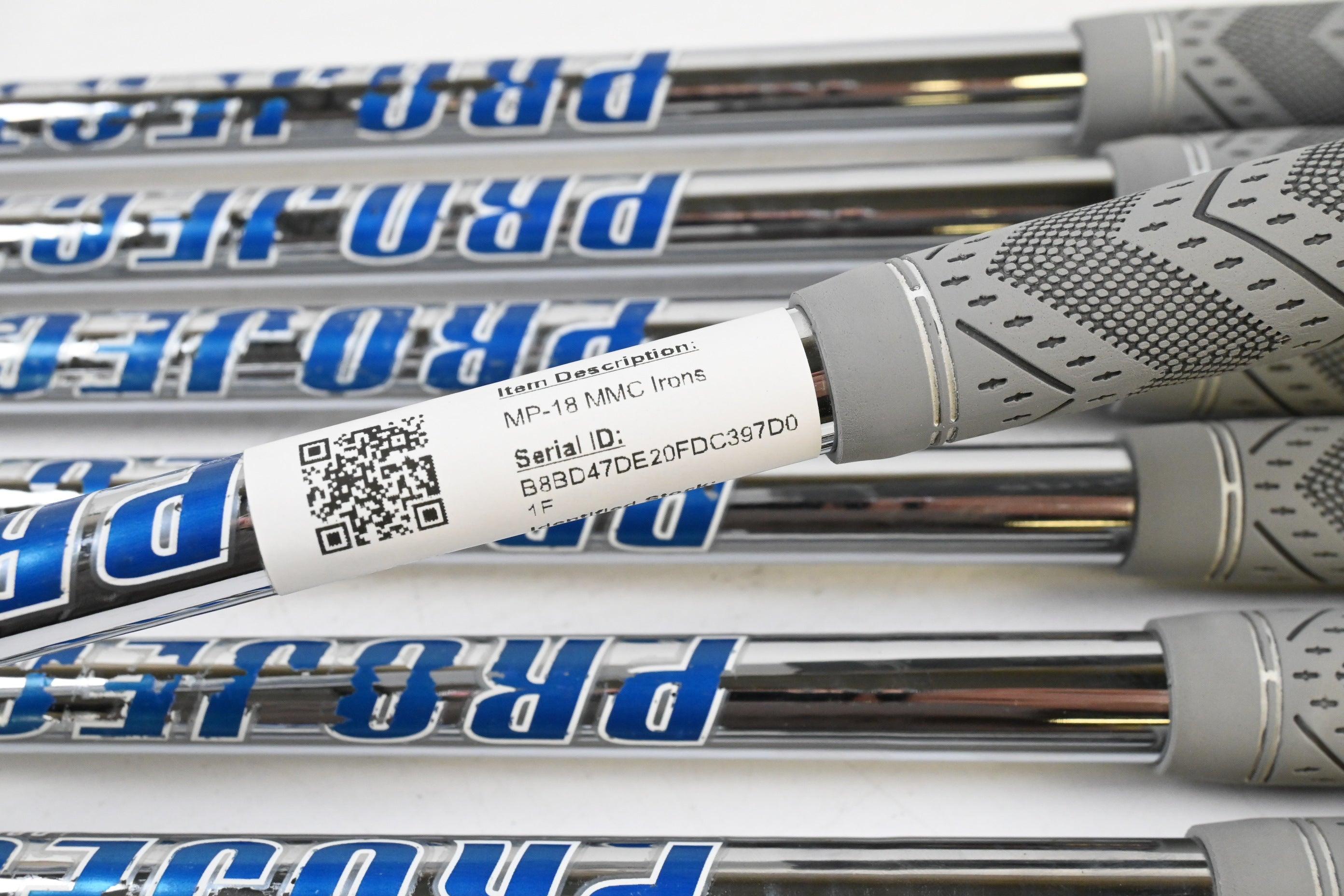 Mizuno MP-18 MMC Irons / 4-PW / Stiff Flex Project X LZ 120 Shafts