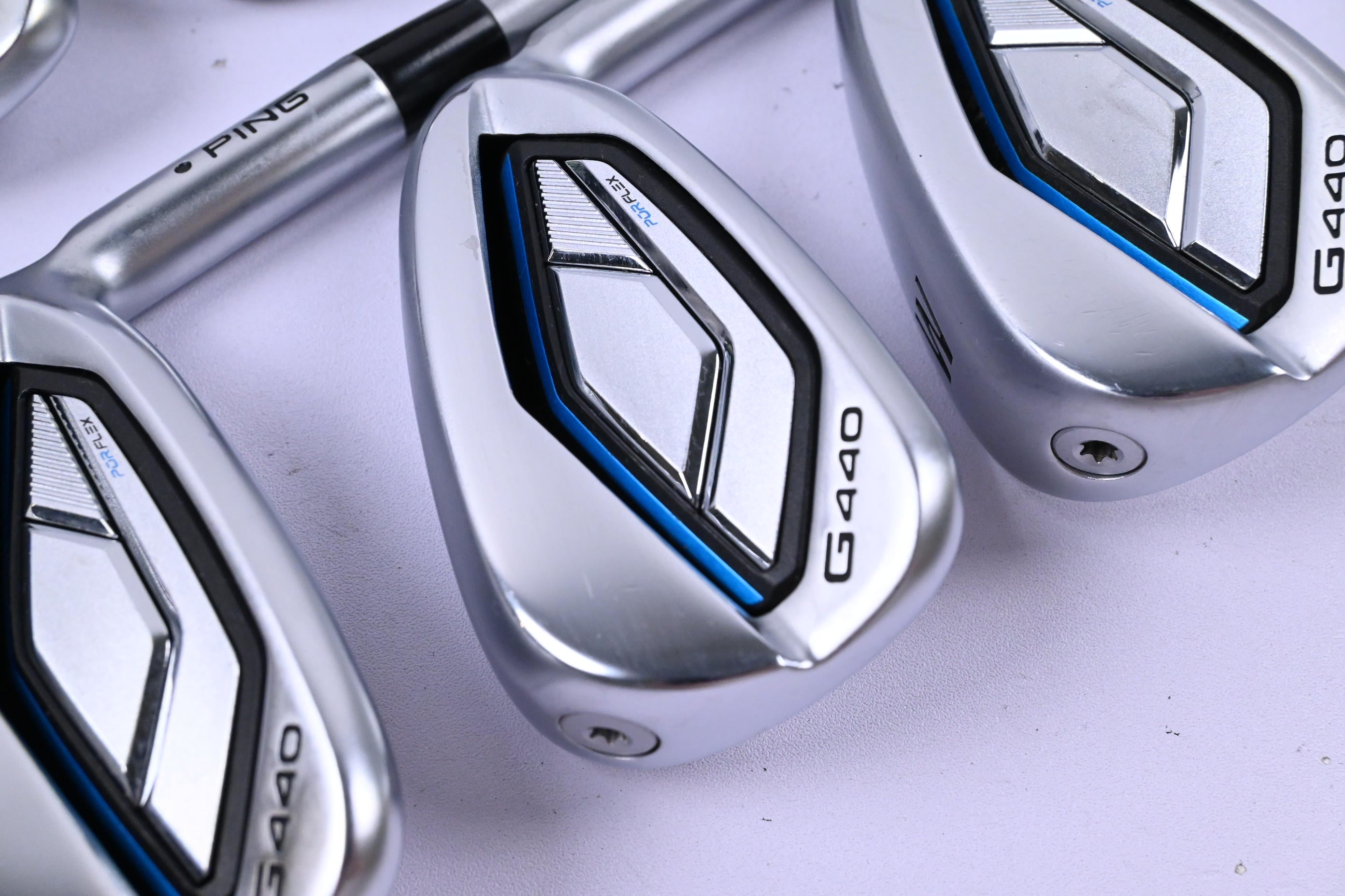Ping G440 Irons / 5-PW / Black Dot / Senior Flex Ping Alta Quick 45 Shafts