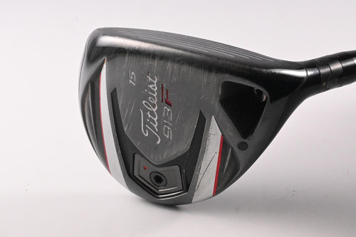 Titleist 913 F #3 Wood / 15 Degree / Stiff Flex Aldila RIP Phenom 80 Shaft