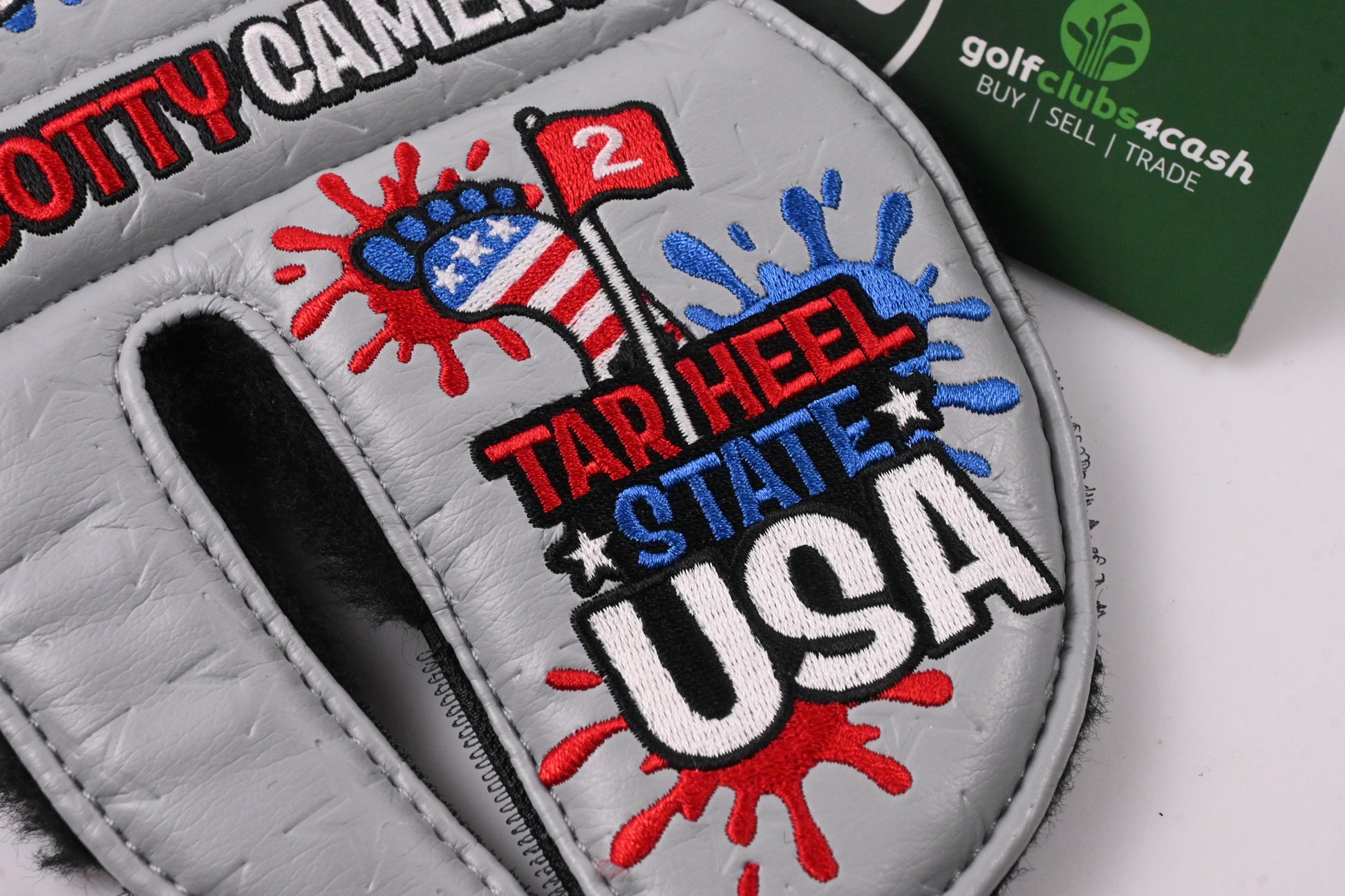 Scotty Cameron 2024 Tar Heel State USA Mid Round Putter Cover / Mallet