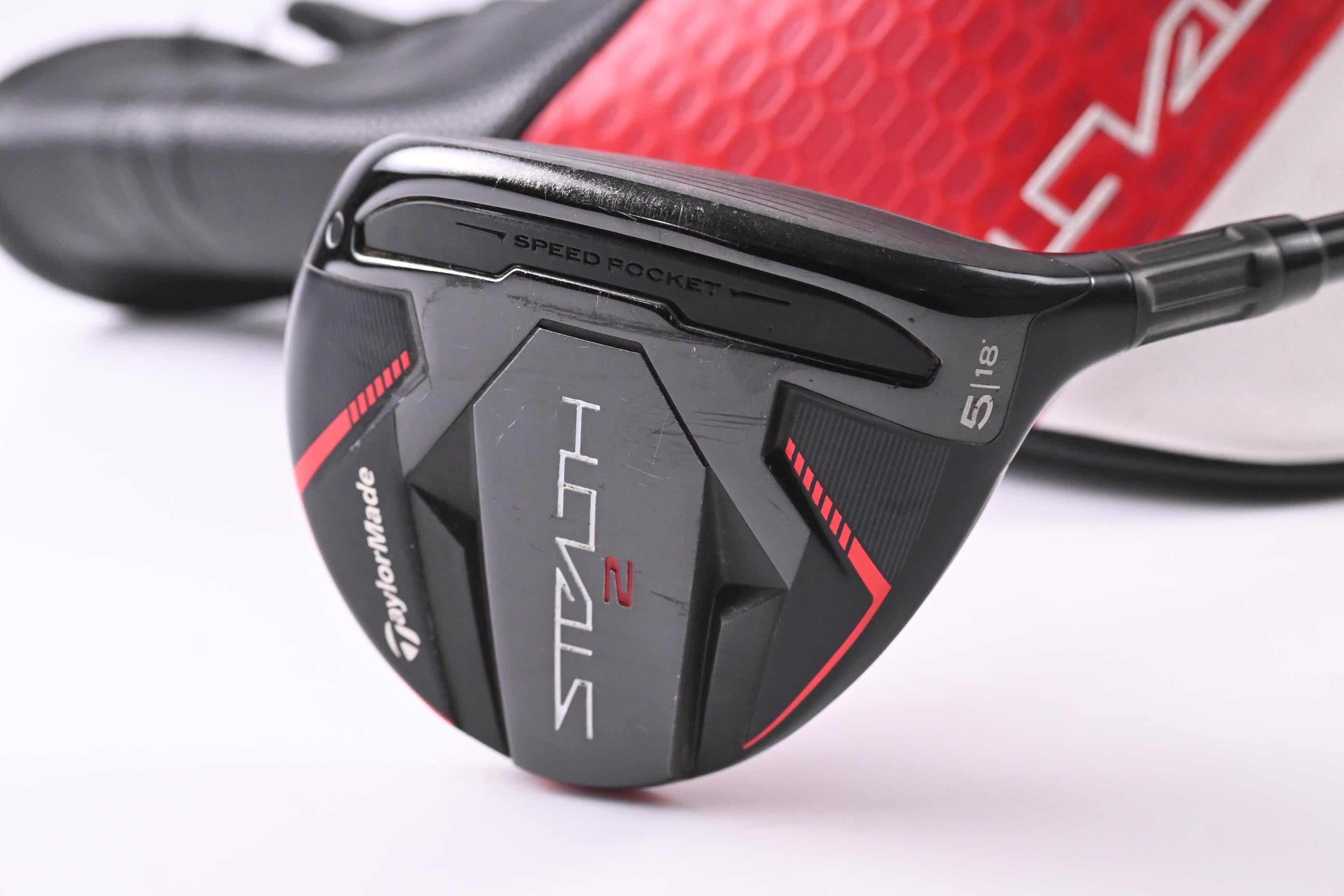 Taylormade Stealth 2 #5 Wood / 18 Degree / Stiff Flex Ventus TR Red 5 Shaft