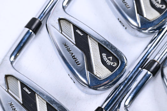 Callaway Mavrik Pro Irons / 4-PW / Stiff Flex Elevate 105 Shafts