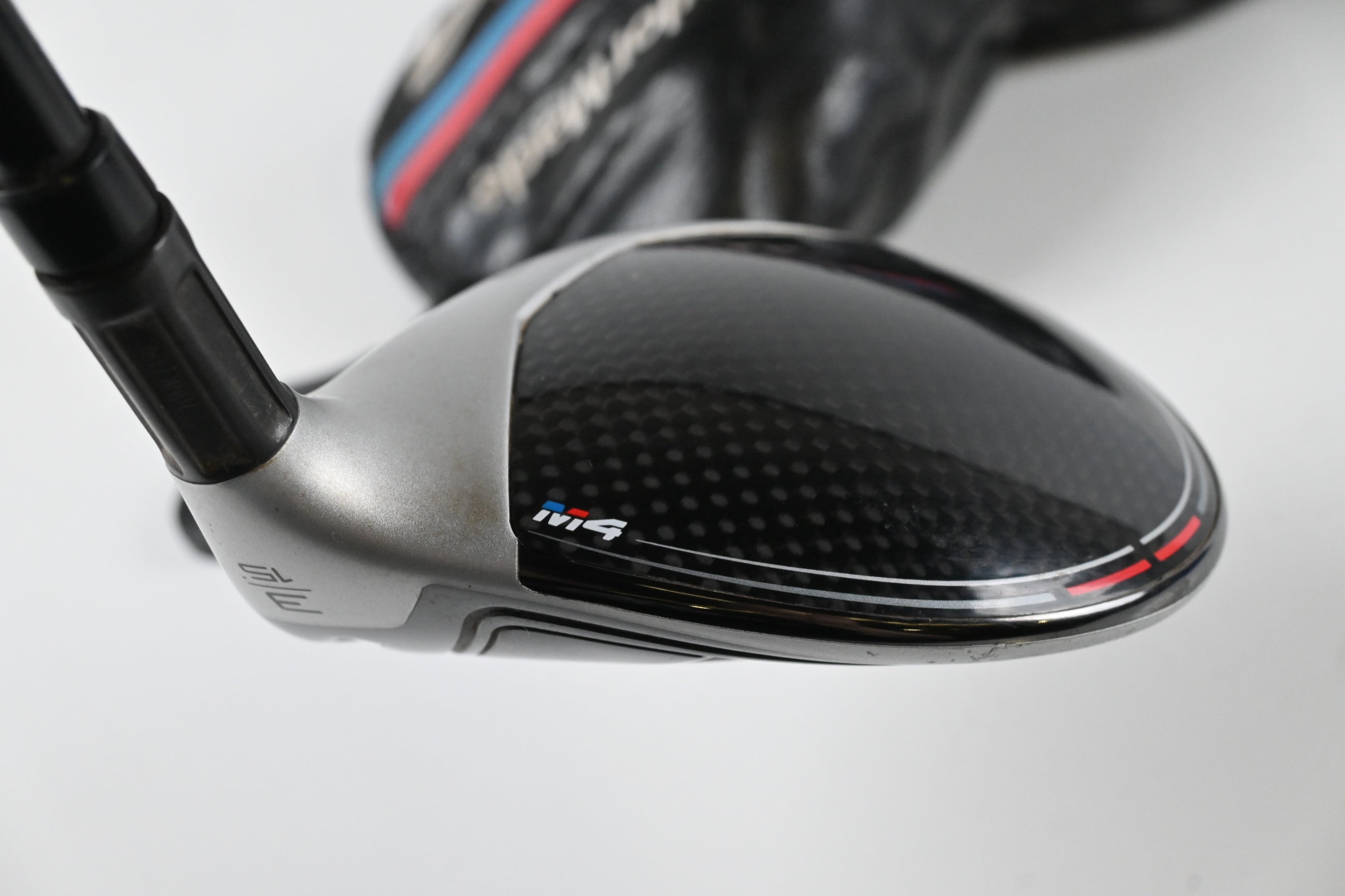 Taylormade M4 #3 Wood / 15 Degree / Stiff Flex Fujikura Atmos Red 6 Shaft