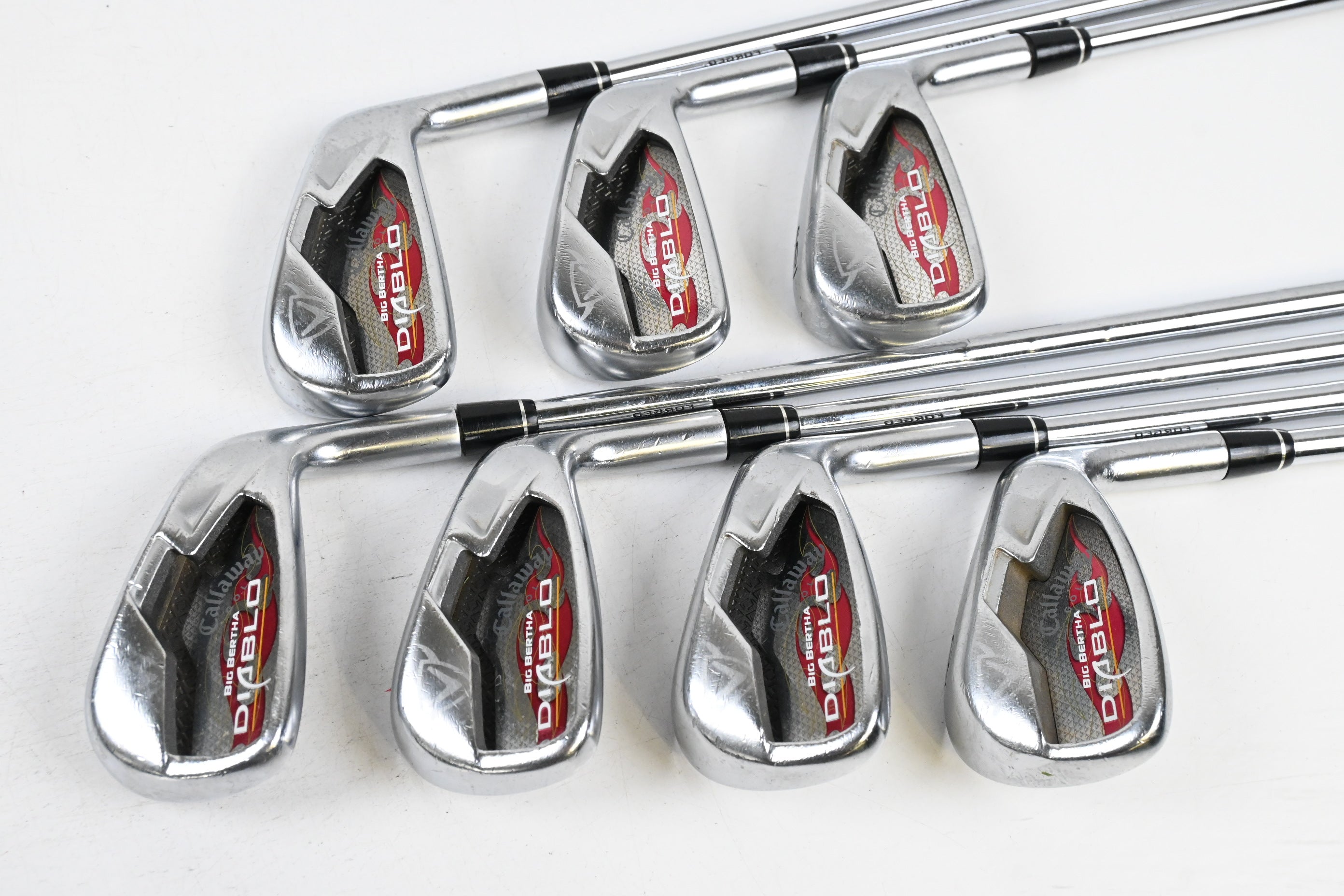 Callaway Diablo Forged Irons / 4-PW / Stiff Flex KBS Tour Shafts