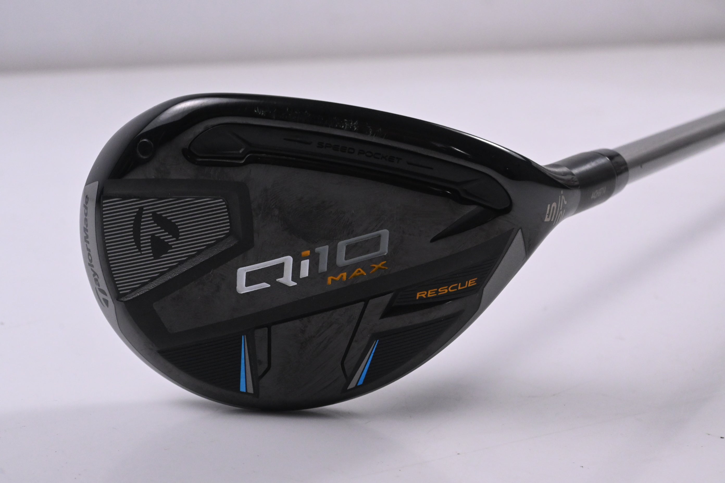 Taylormade Qi10 Max #5 Hybrid / 27 Degree / Regular Flex Fujikura SpeederNX TCS