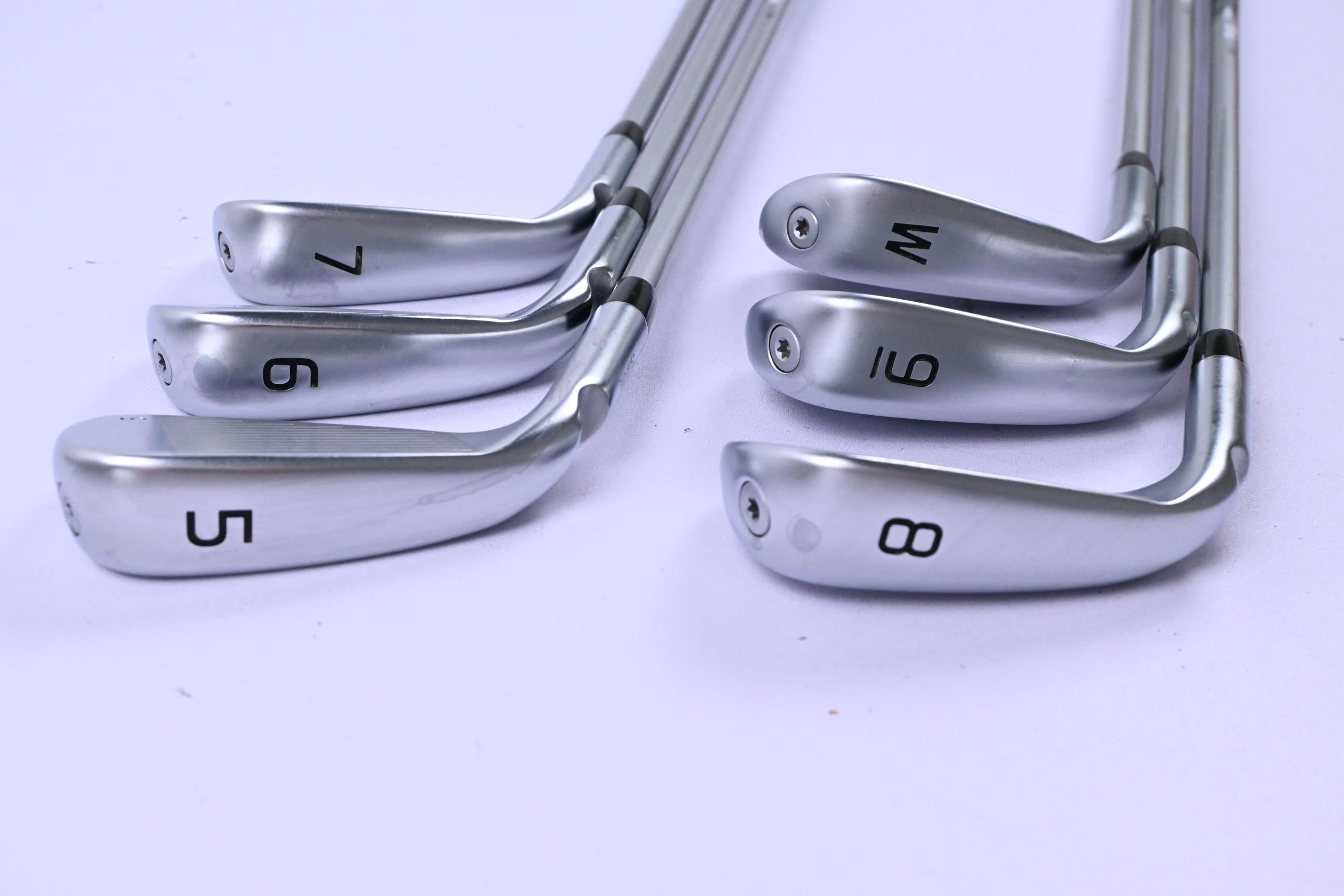 Ping G440 Irons / 5-PW / Black Dot / Senior Flex Ping Alta Quick 45 Shafts
