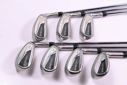 Taylormade Stealth HD Irons / 5-PW+SW / Regular Flex KBS MAX MT 85 Shafts