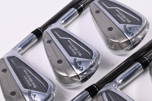Callaway Great Big Bertha 2023 Irons / 6-PW+SW / Regular Flex UST Helium NC 60