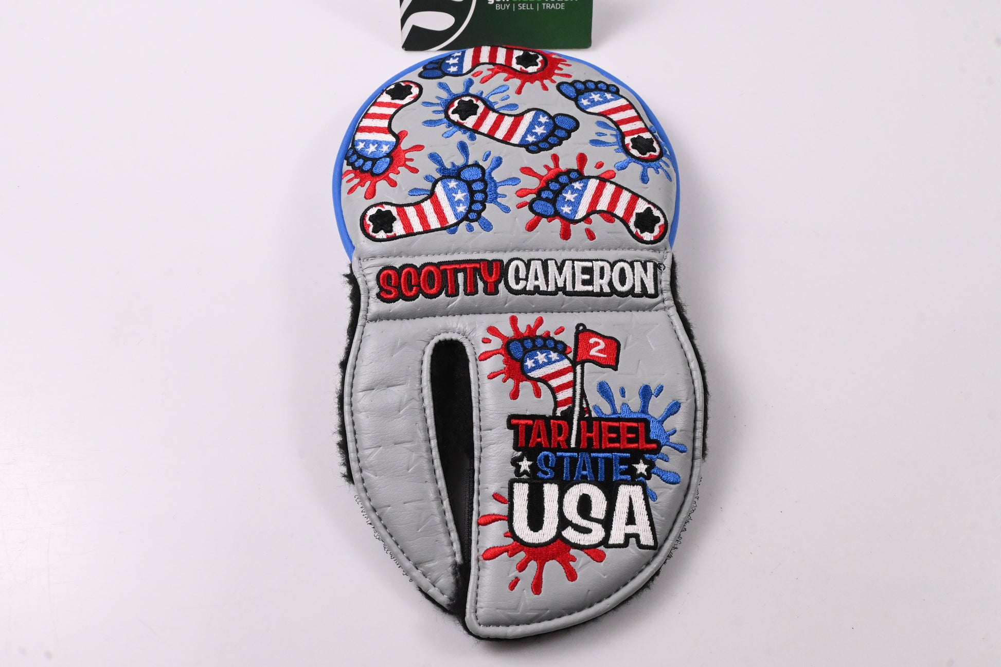Scotty Cameron 2024 Tar Heel State USA Mid Round Putter Cover / Mallet
