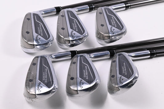 Callaway Great Big Bertha 2023 Irons / 6-PW+SW / Regular Flex UST Helium NC 60