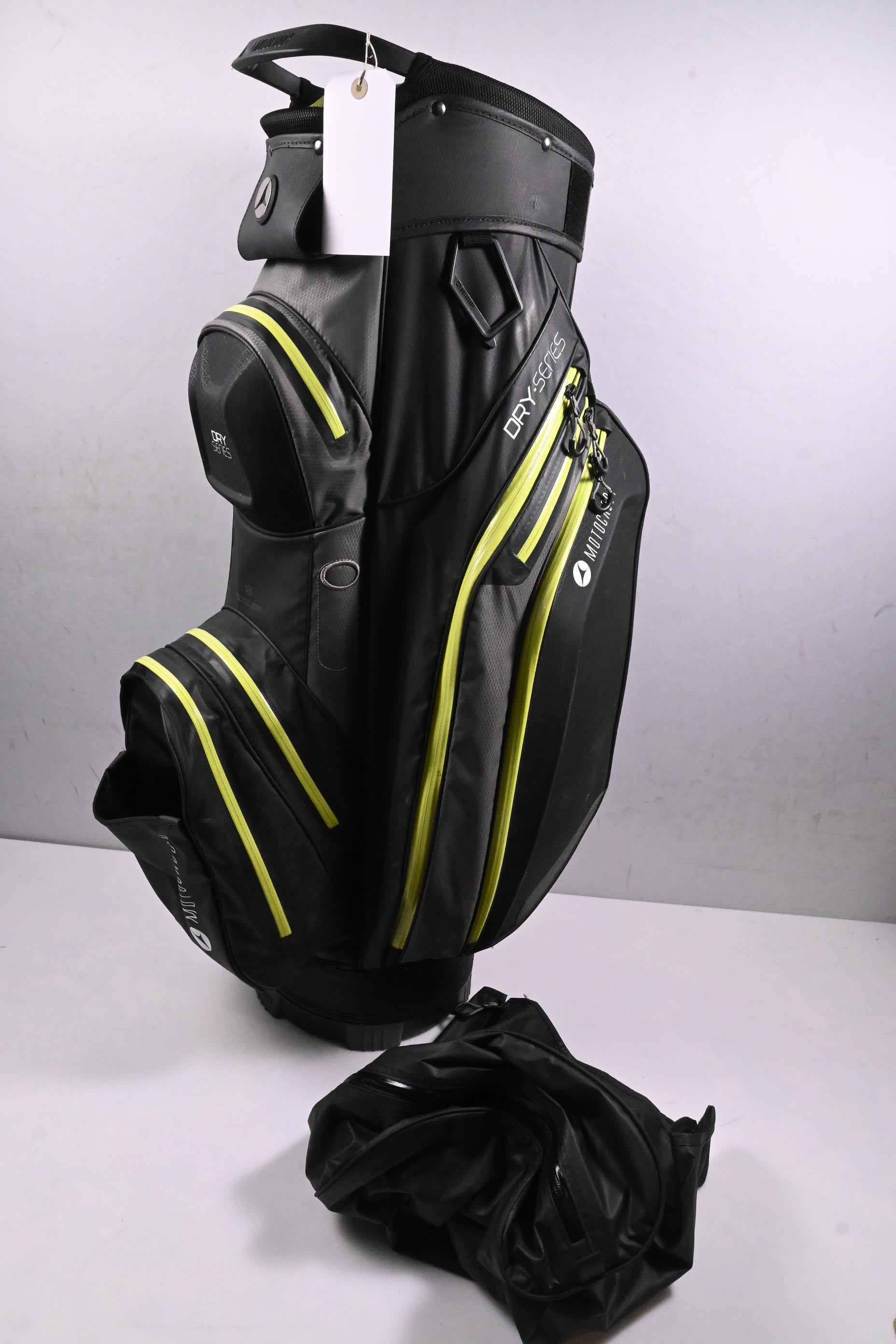 Motocaddy Dry-Series Cart Bag / 14-Way Divider / Black, Green