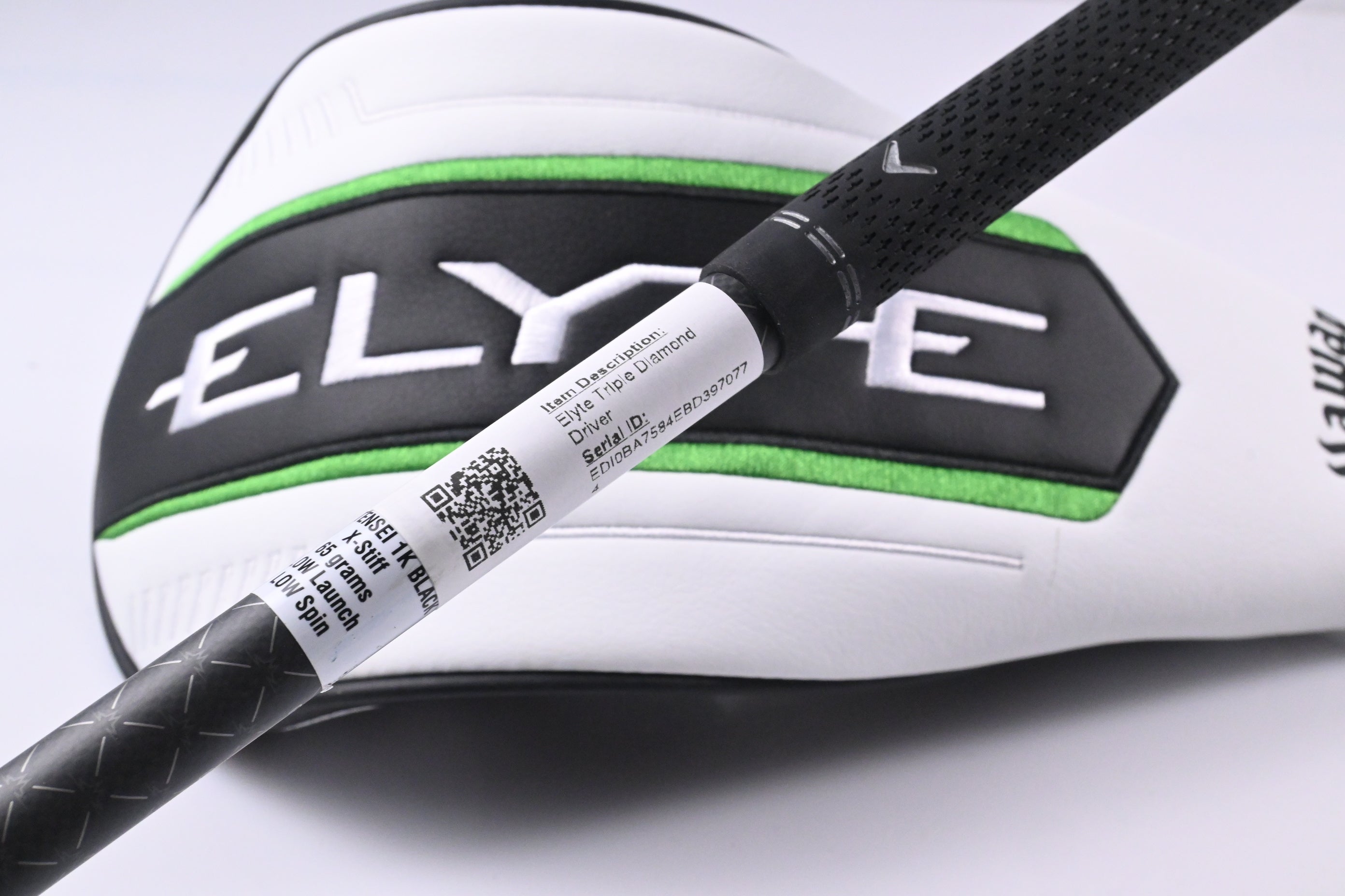 Callaway Elyte Triple Diamond Driver / 10.5 Degree / X-Flex Tensei 1K Black 65