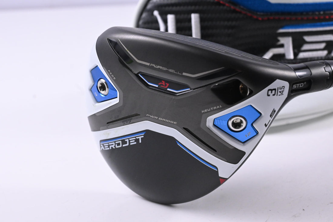 Cobra Aerojet LS #3 Wood / 14.5 Degree / Stiff Flex Kai'li White 70 Shaft