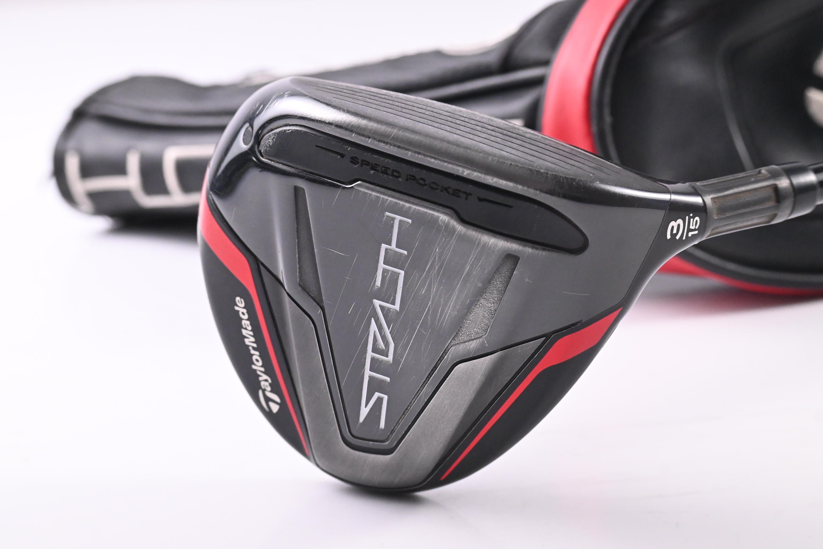 Taylormade Stealth #3 Wood / 15 Degree / Regular Flex HZRDUS Smoke RDX Red 65
