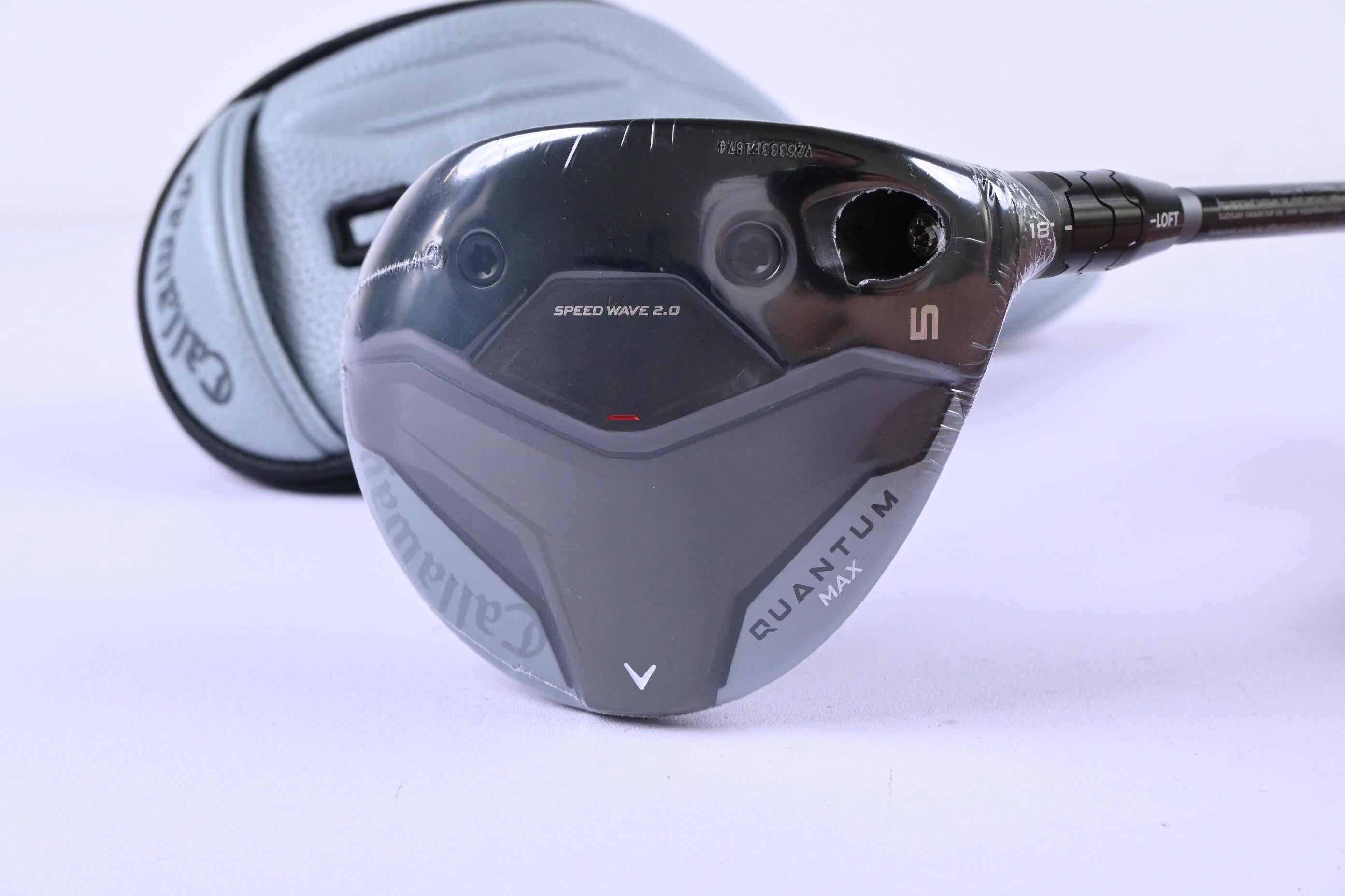 Callaway Quantum Max #5 Wood / 18 Degree / Regular Flex Denali Frost Silver 60