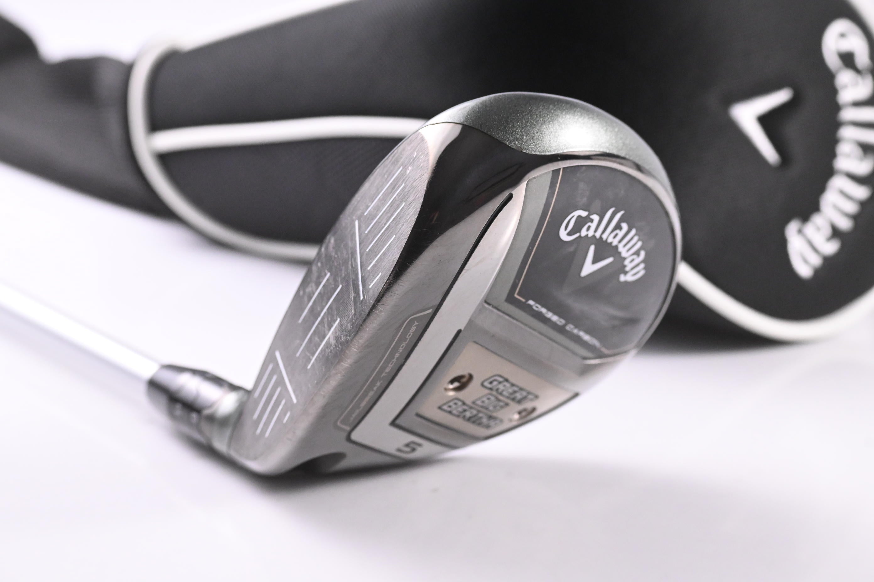 Left Hand Callaway Great Big Bertha #5 Wood / 18 Degree / Senior Flex Ascent 50