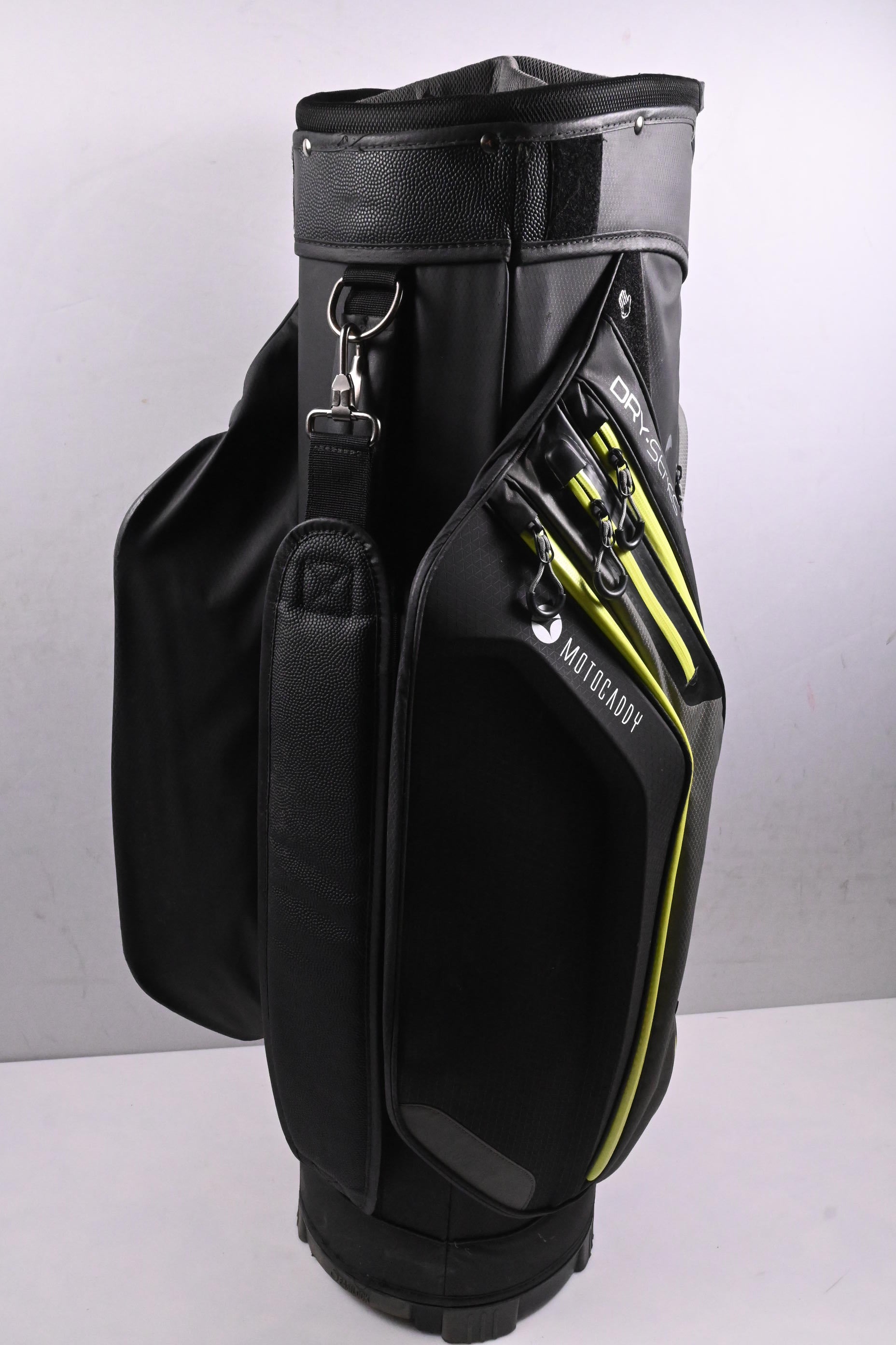 Motocaddy Dry-Series Cart Bag / 14-Way Divider / Black, Green