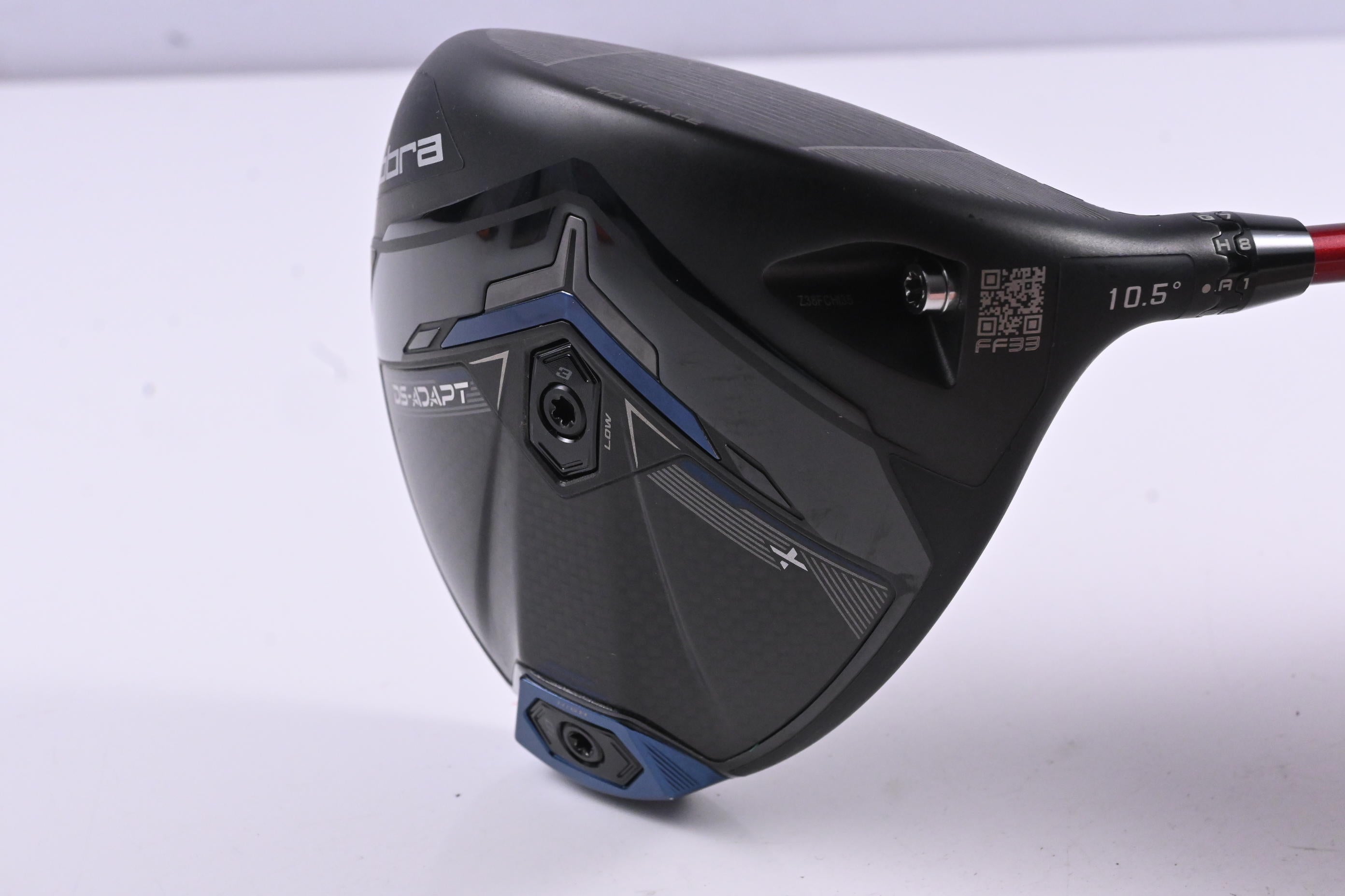 Cobra DS-Adapt X Driver / 10.5 Degree / Stiff Flex Denali Red 50 Shaft