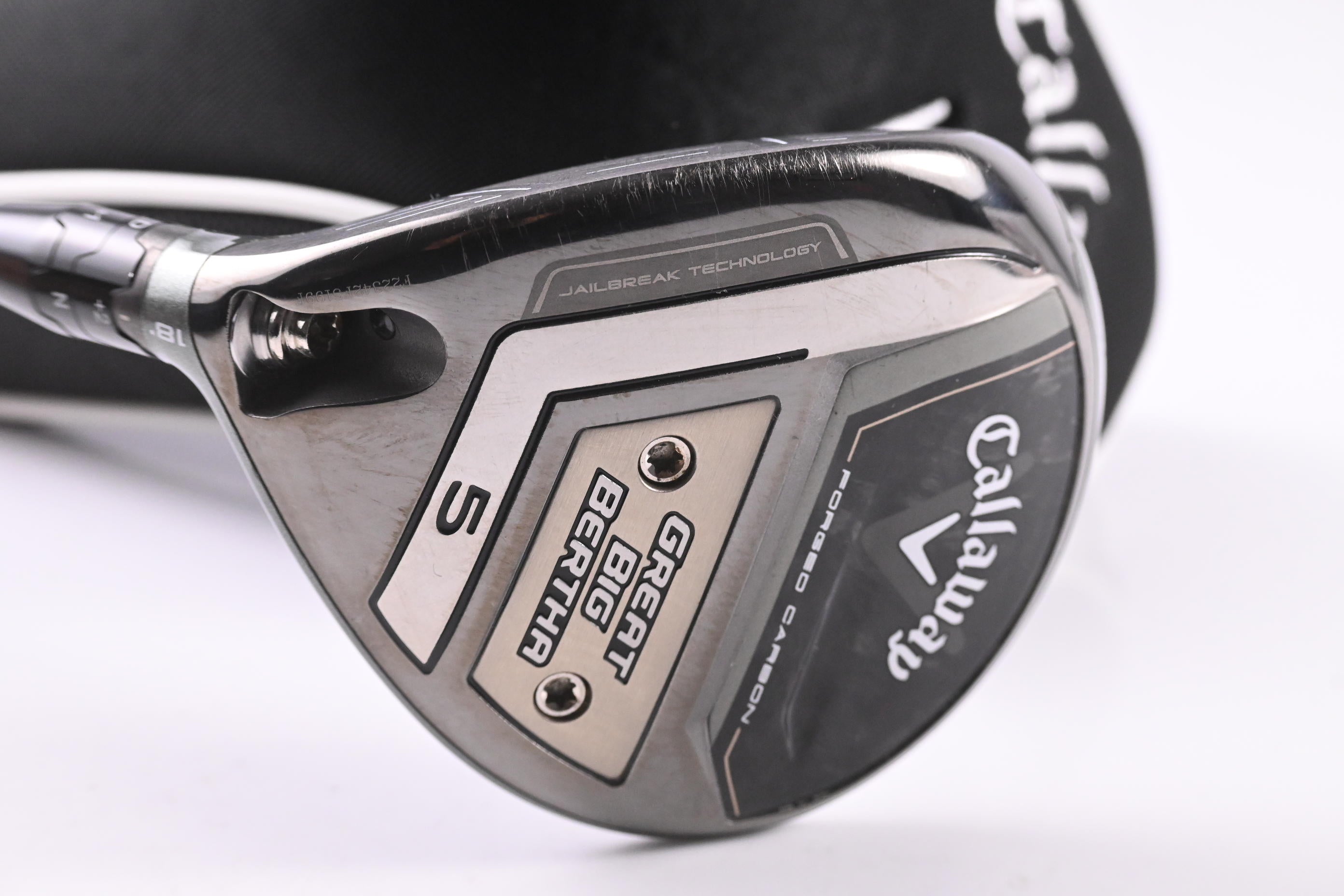 Left Hand Callaway Great Big Bertha #5 Wood / 18 Degree / Senior Flex Ascent 50