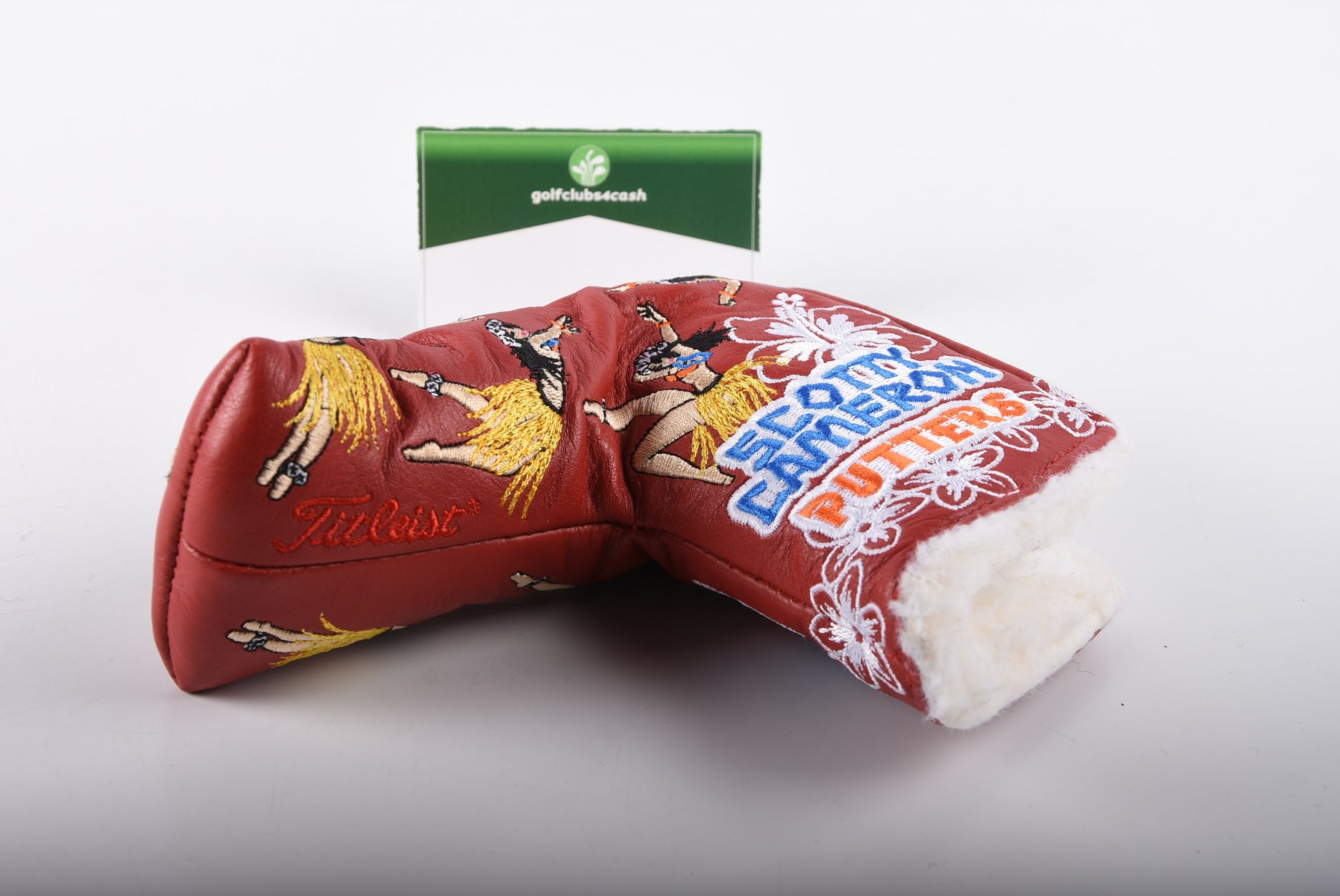 Scotty Cameron 2012 Hula Girl Mahalo Hawaii Putter Cover / Blade / Red