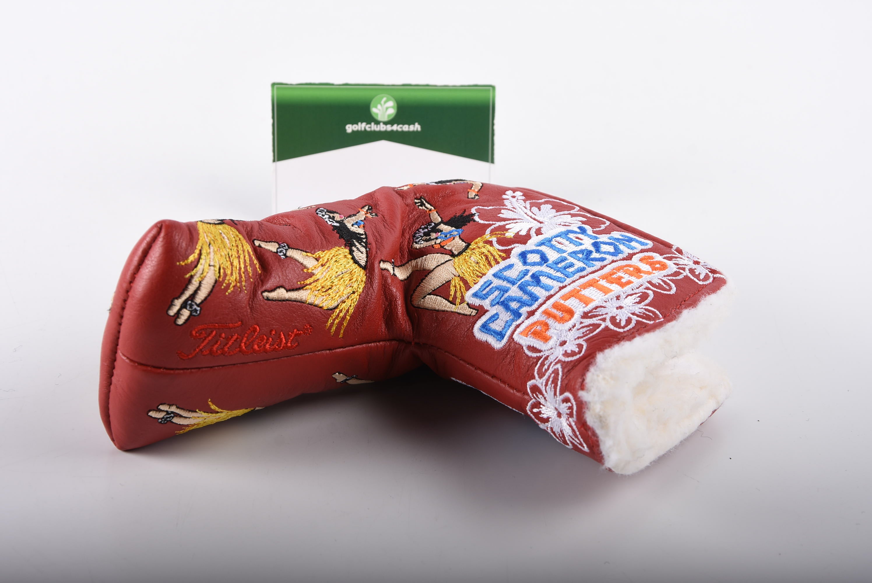 Scotty Cameron 2012 Hula Girl Mahalo Hawaii Putter Cover / Blade / Red