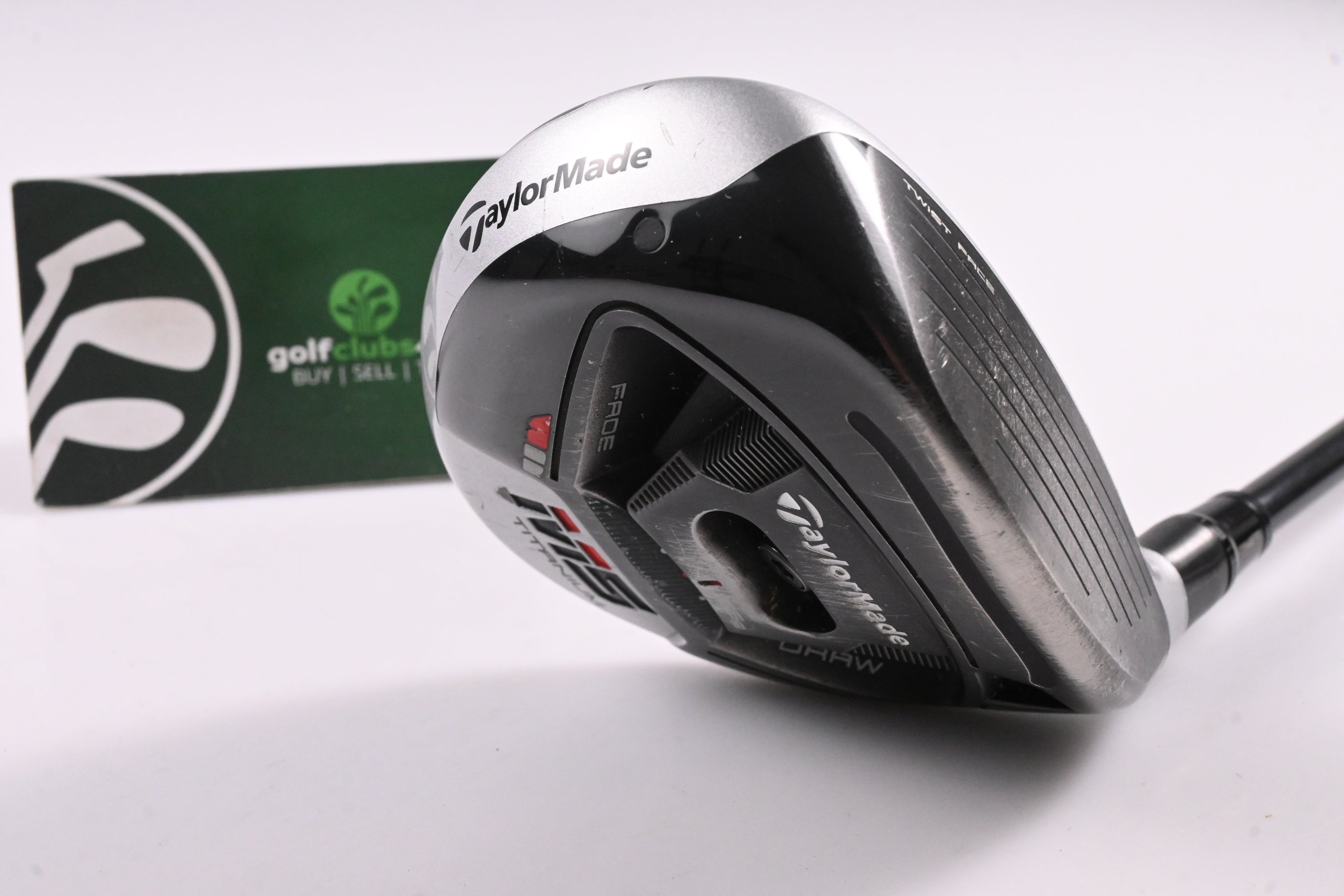Taylormade M5 #3 Wood / 15 Degree / Regular Flex Fujikura Atmos Orange 5 Shaft