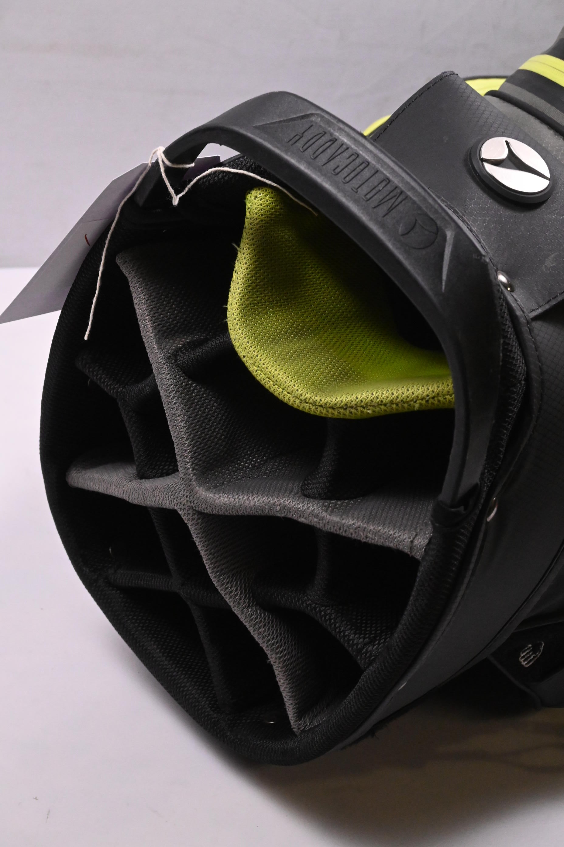 Motocaddy Dry-Series Cart Bag / 14-Way Divider / Black, Green