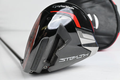 Left Hand Taylormade Stealth Plus Driver / 10.5 Degree / Stiff Flex Kai'li White