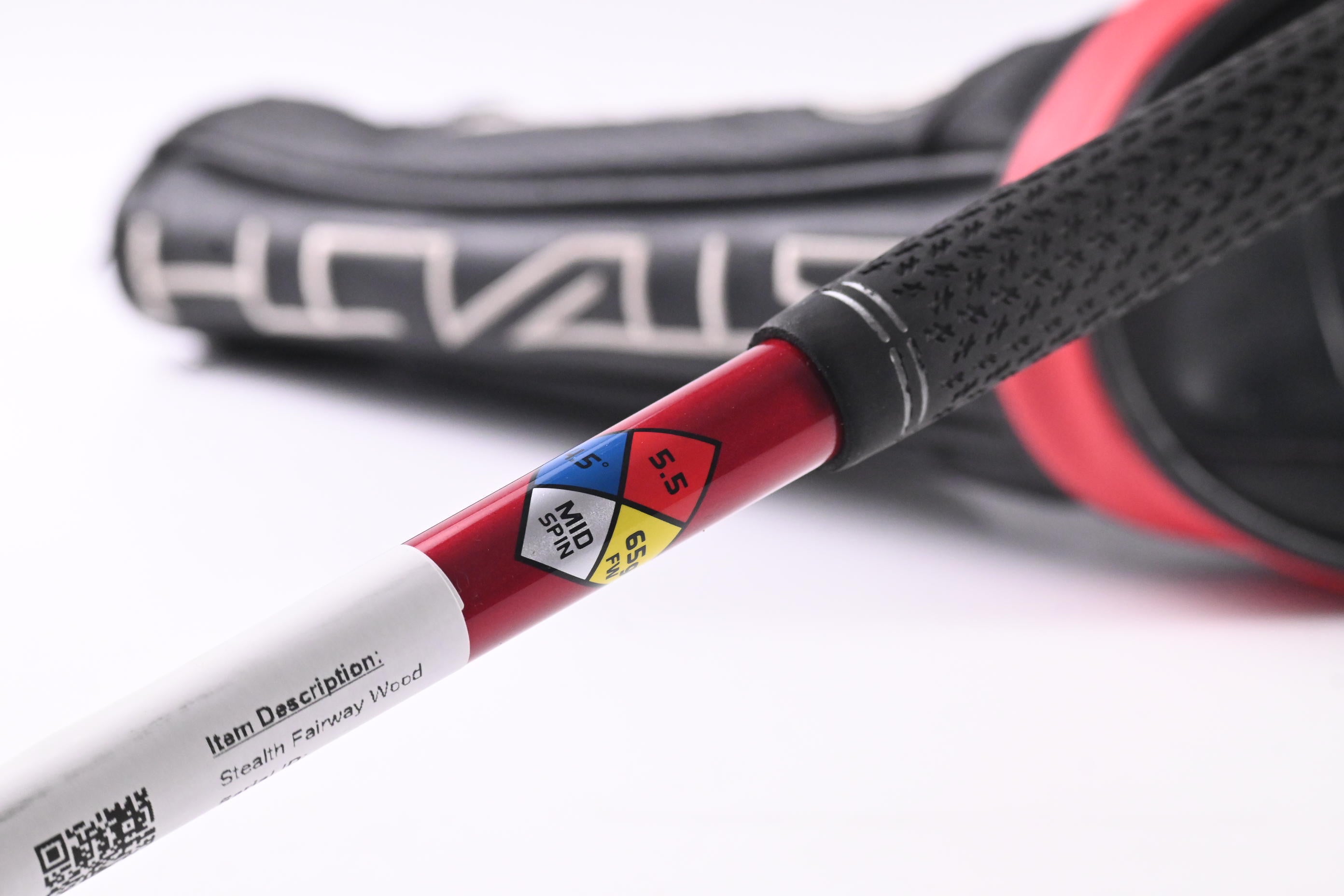Taylormade Stealth #3 Wood / 15 Degree / Regular Flex HZRDUS Smoke RDX Red 65