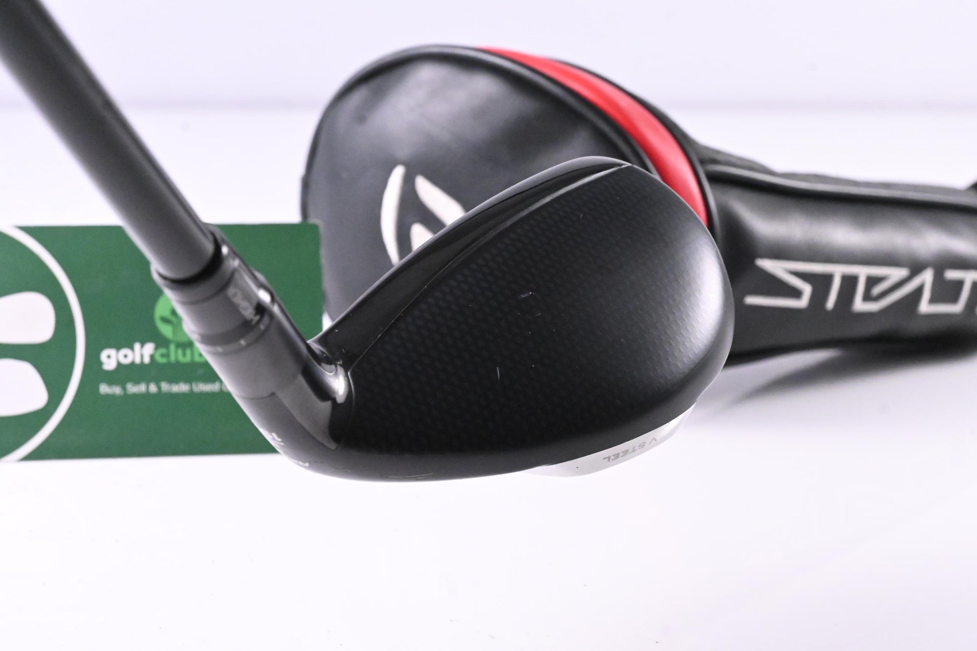 Taylormade Stealth Plus #3 Hybrid / 19.5 Degree / Stiff Flex Hzrdus Smoke Red