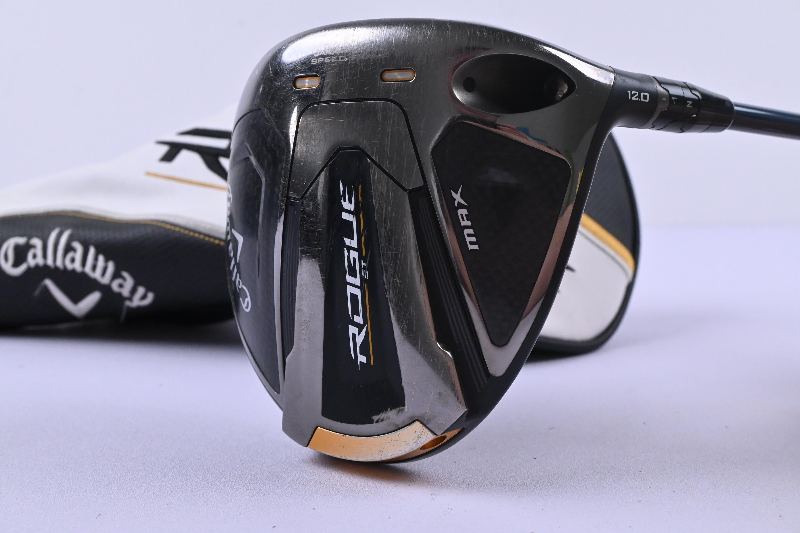 Callaway Rogue ST MAX Driver / 12 Degree / Stiff Flex Project X Denali Blue 60