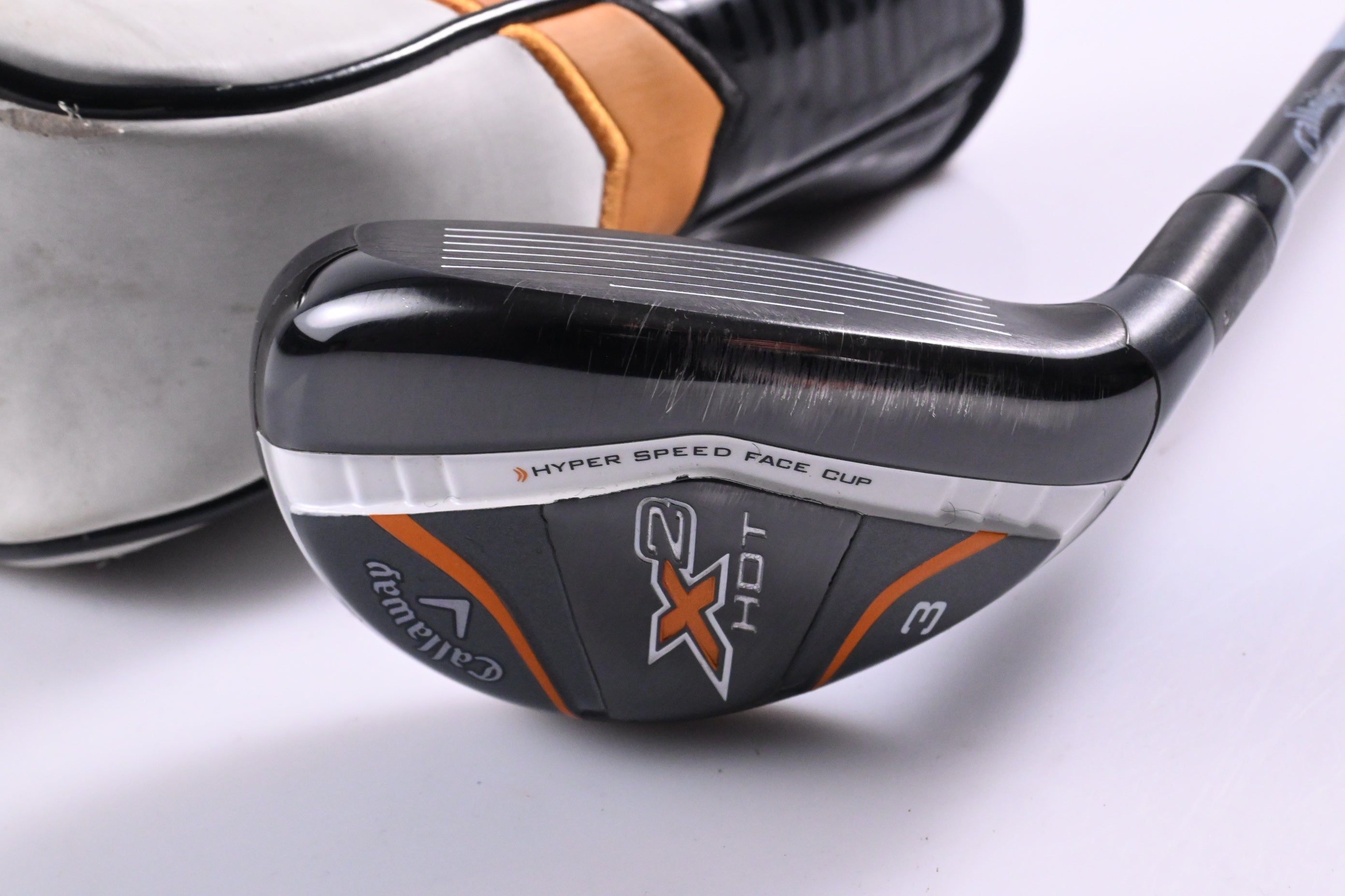 Callaway X2 Hot #3 Hybrid / 19 Degree / Senior Flex Aldila Rouge Tour 55 Shaft