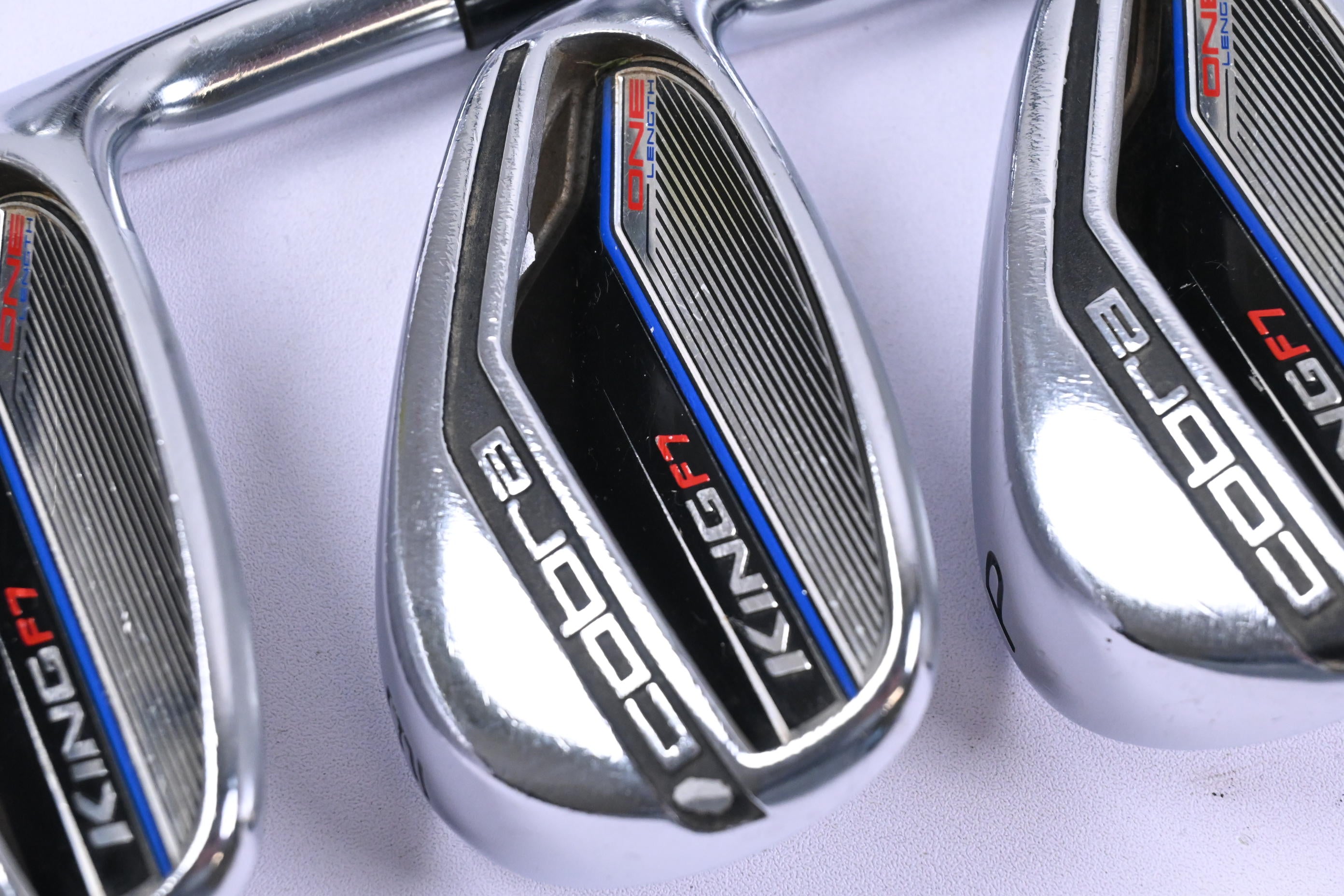 Cobra King F7 One Length Irons / 5-PW+GW / Regular Flex Cobra King F7 Shafts
