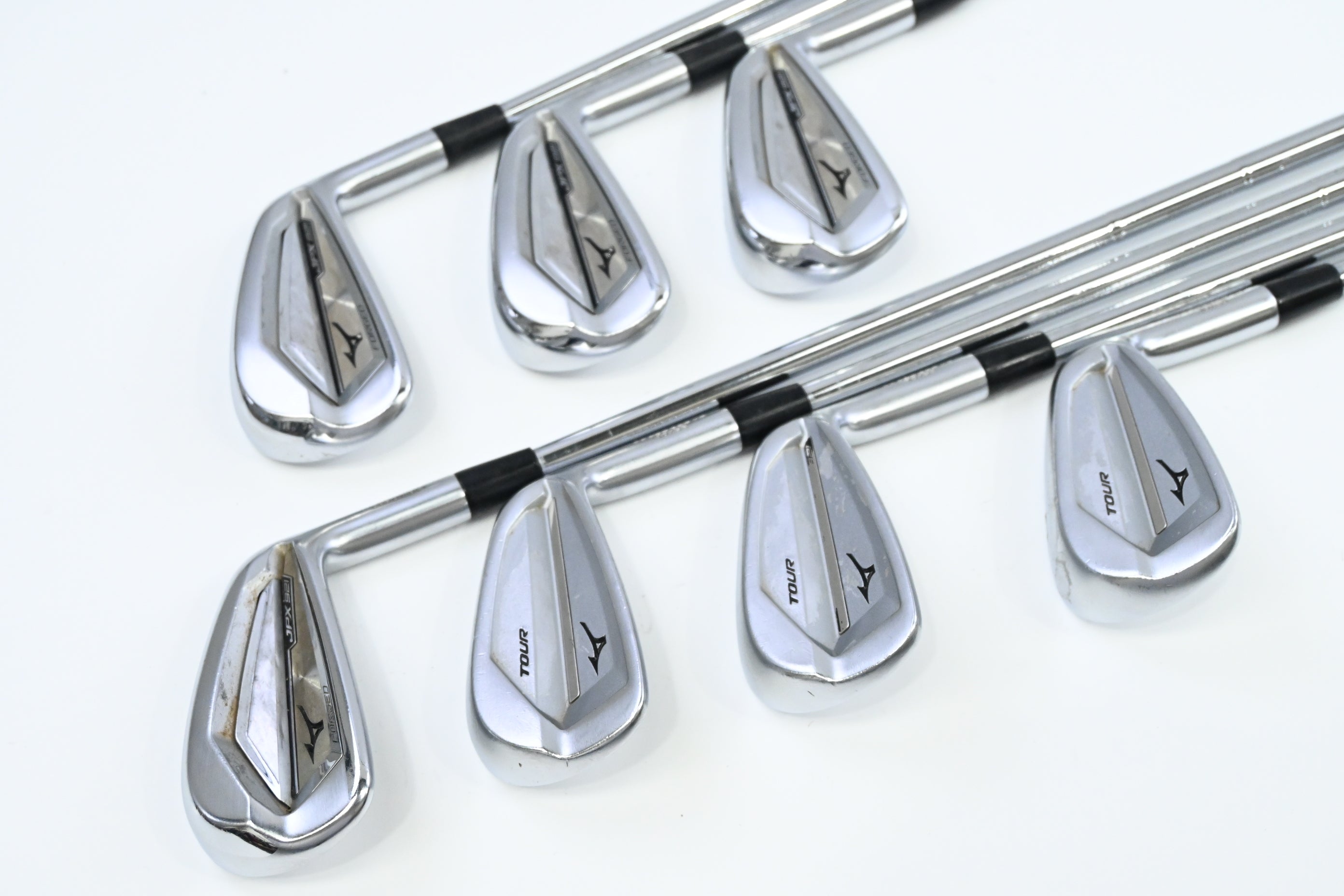 Mizuno JPX 921 Forged/921 Tour Combo Irons / 4-PW / Stiff Flex Dynamic Gold 120