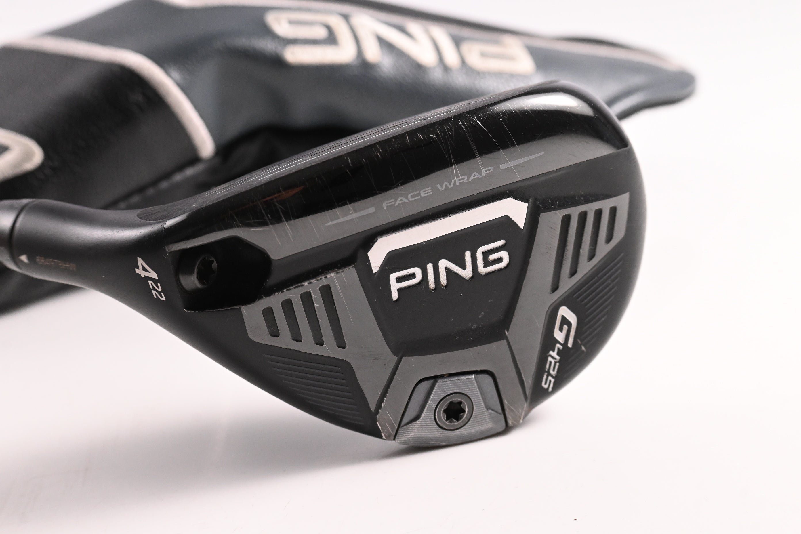 Left Hand Ping G425 #4 Hybrid / 22 Degree / Senior Flex Ping Alta CB Slate 70