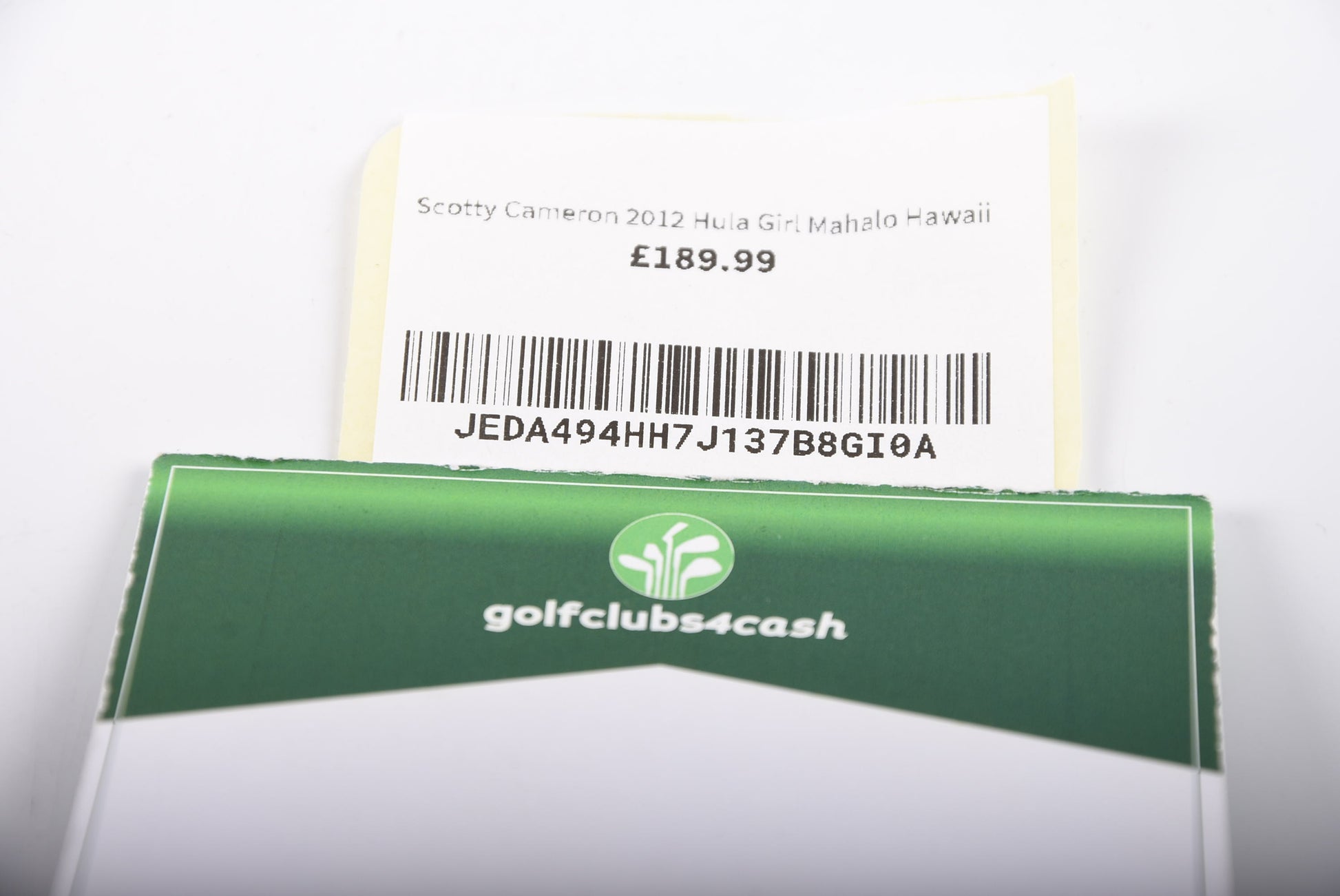 Scotty Cameron 2012 Hula Girl Mahalo Hawaii Putter Cover / Blade / Red