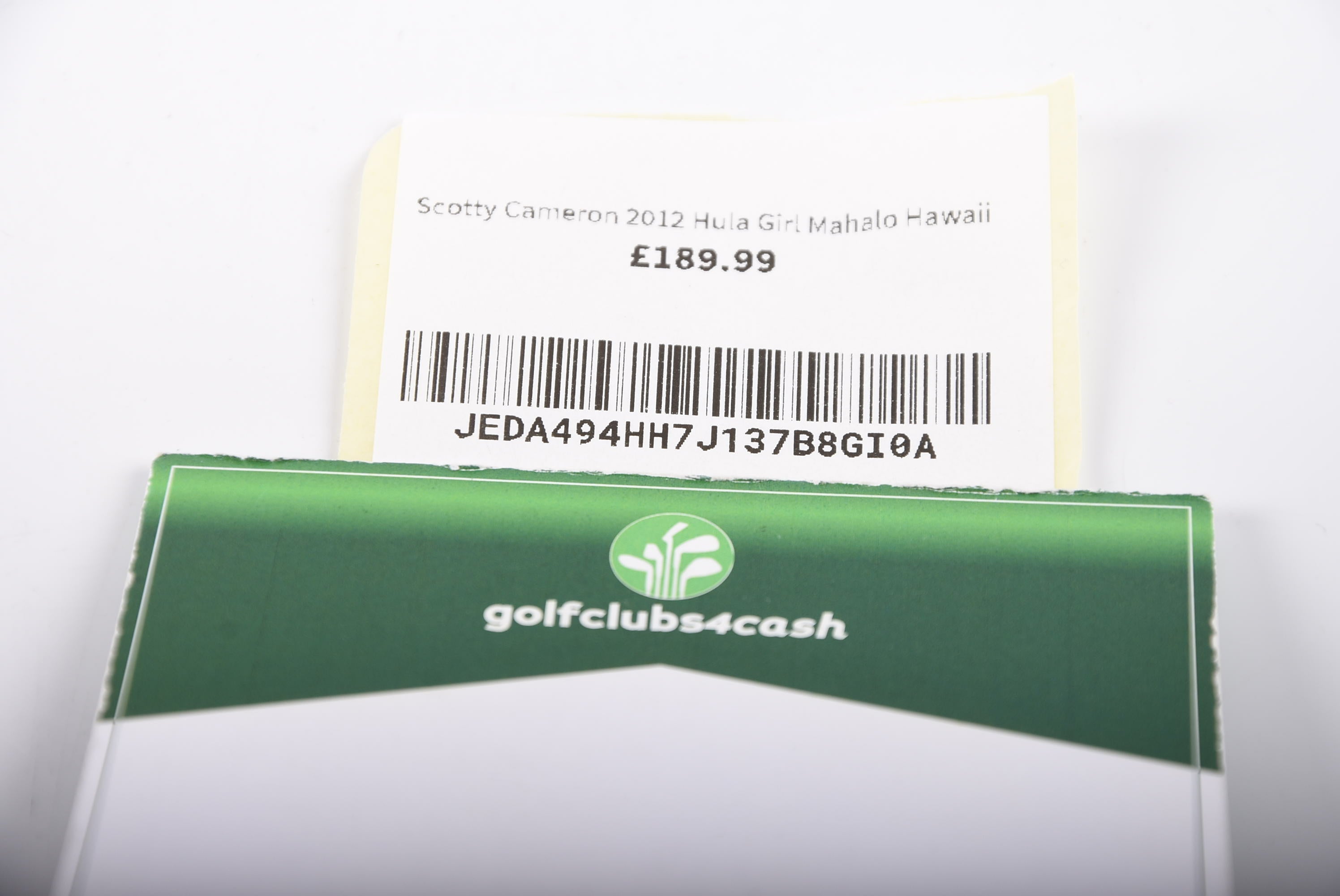 Scotty Cameron 2012 Hula Girl Mahalo Hawaii Putter Cover / Blade / Red