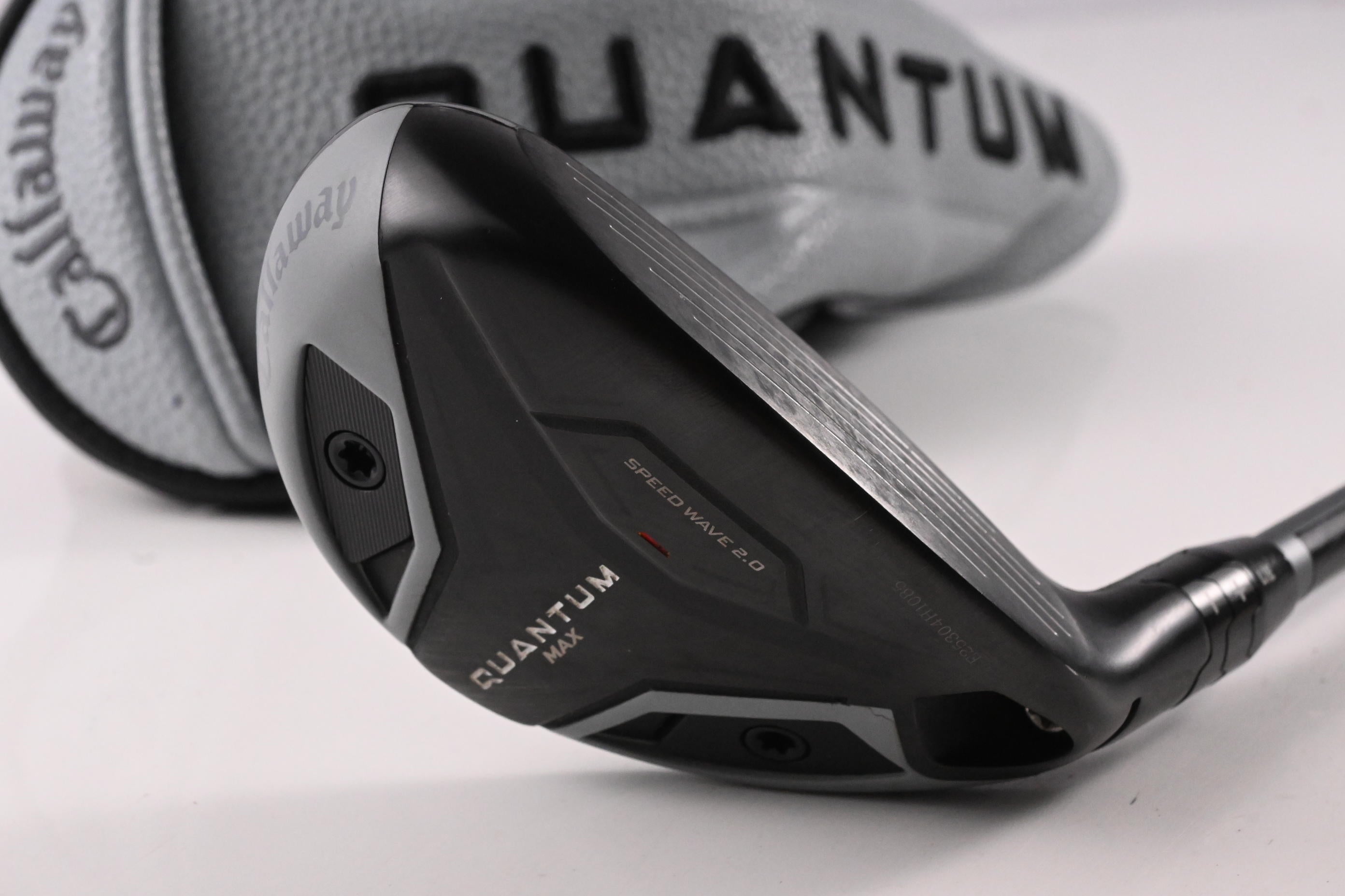 Callaway Quantum Max #5 Hybrid / 24 Degree / Regular Flex Denali Silver 60