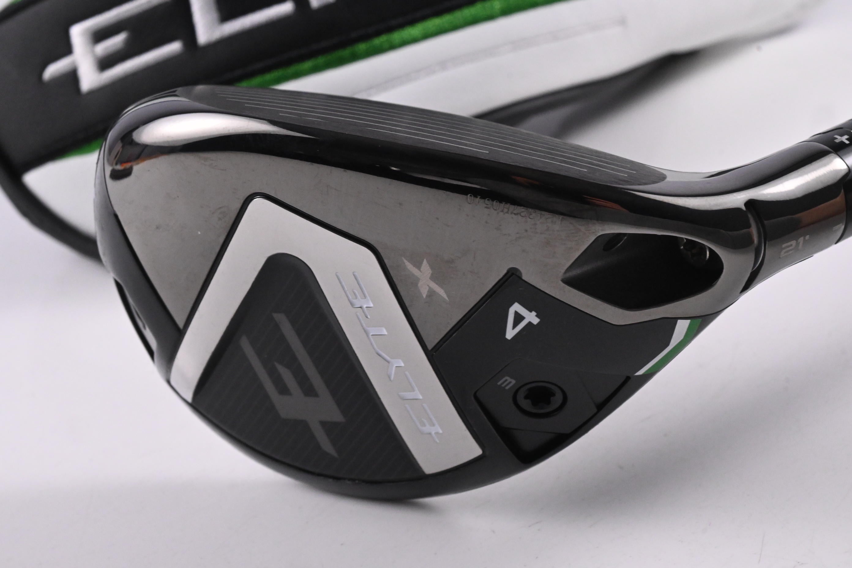 Callaway Elyte X #4 Hybrid / 21 Degree / Regular Flex Denali Charcoal 60 Shaft